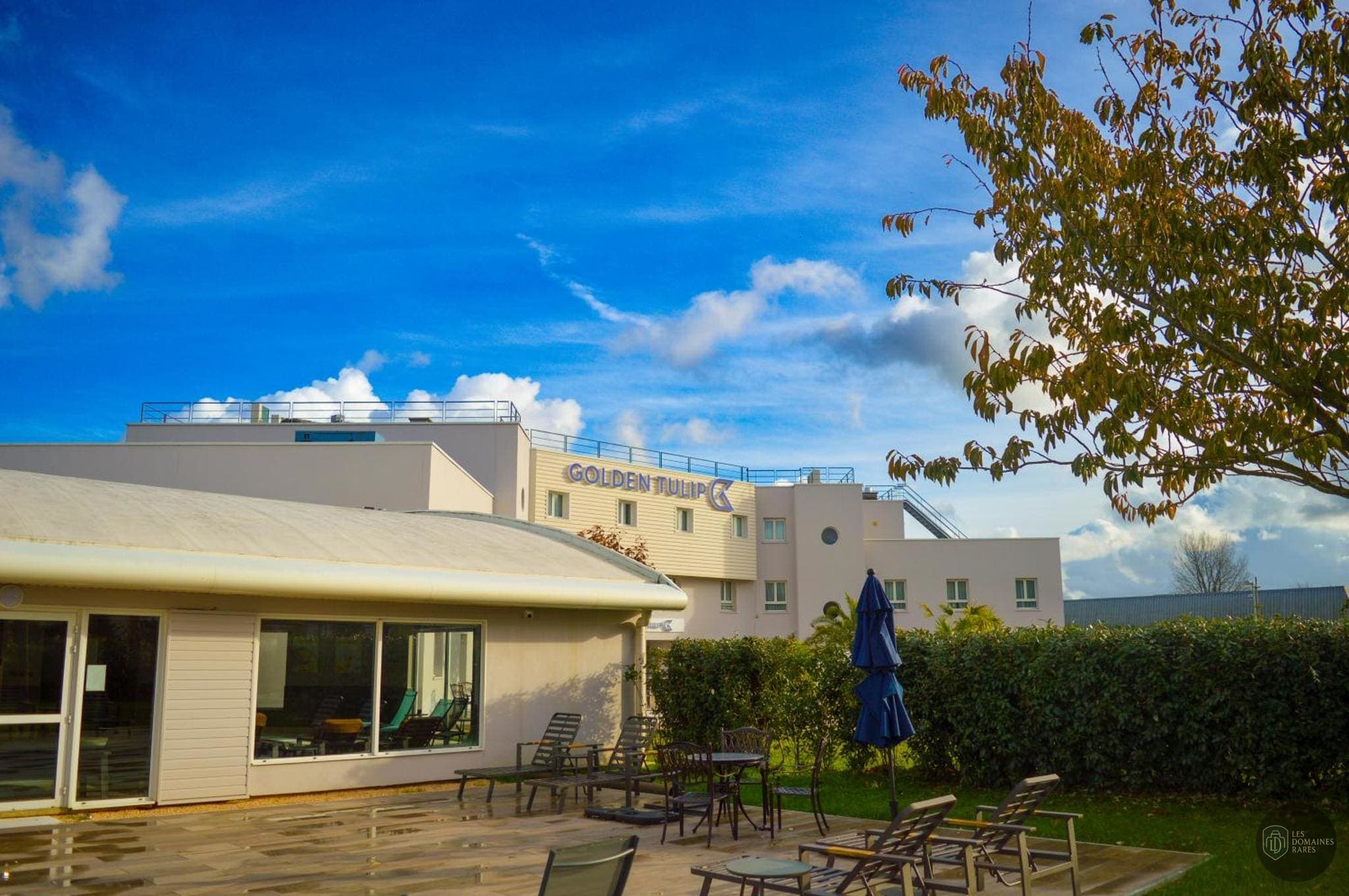 Vue extérieure de l'hôtel Golden Tulip Dieppe en Normandie
