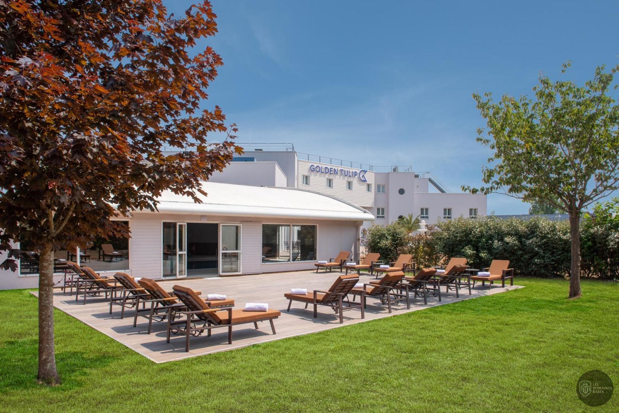 Vue extérieure de l'hôtel Golden Tulip Dieppe en Normandie