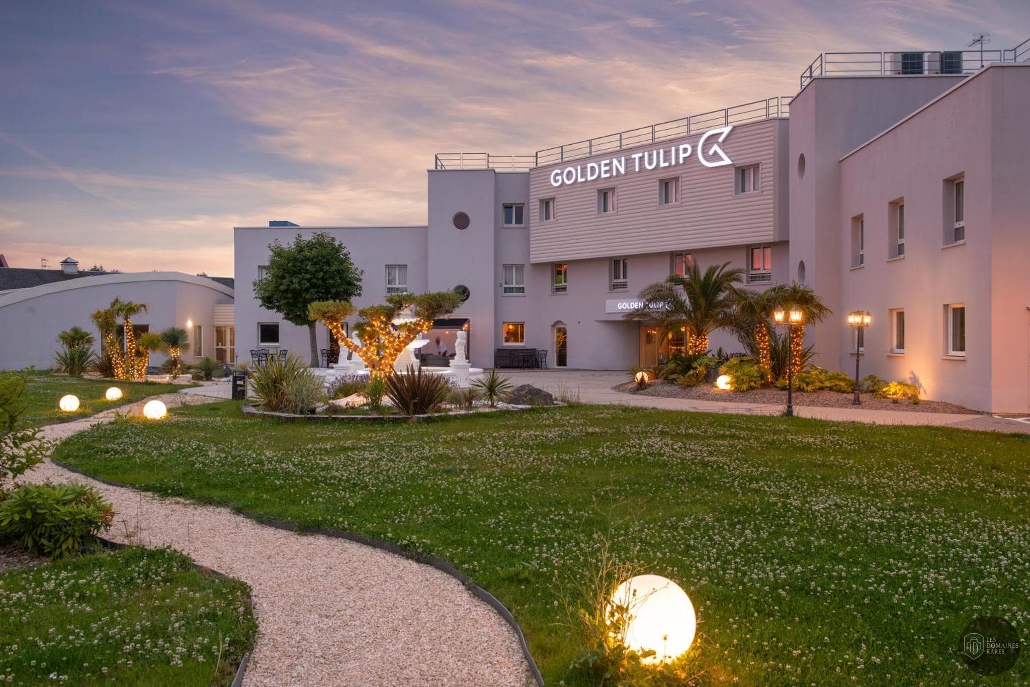 Vue extérieure de l'hôtel Golden Tulip Dieppe en Normandie