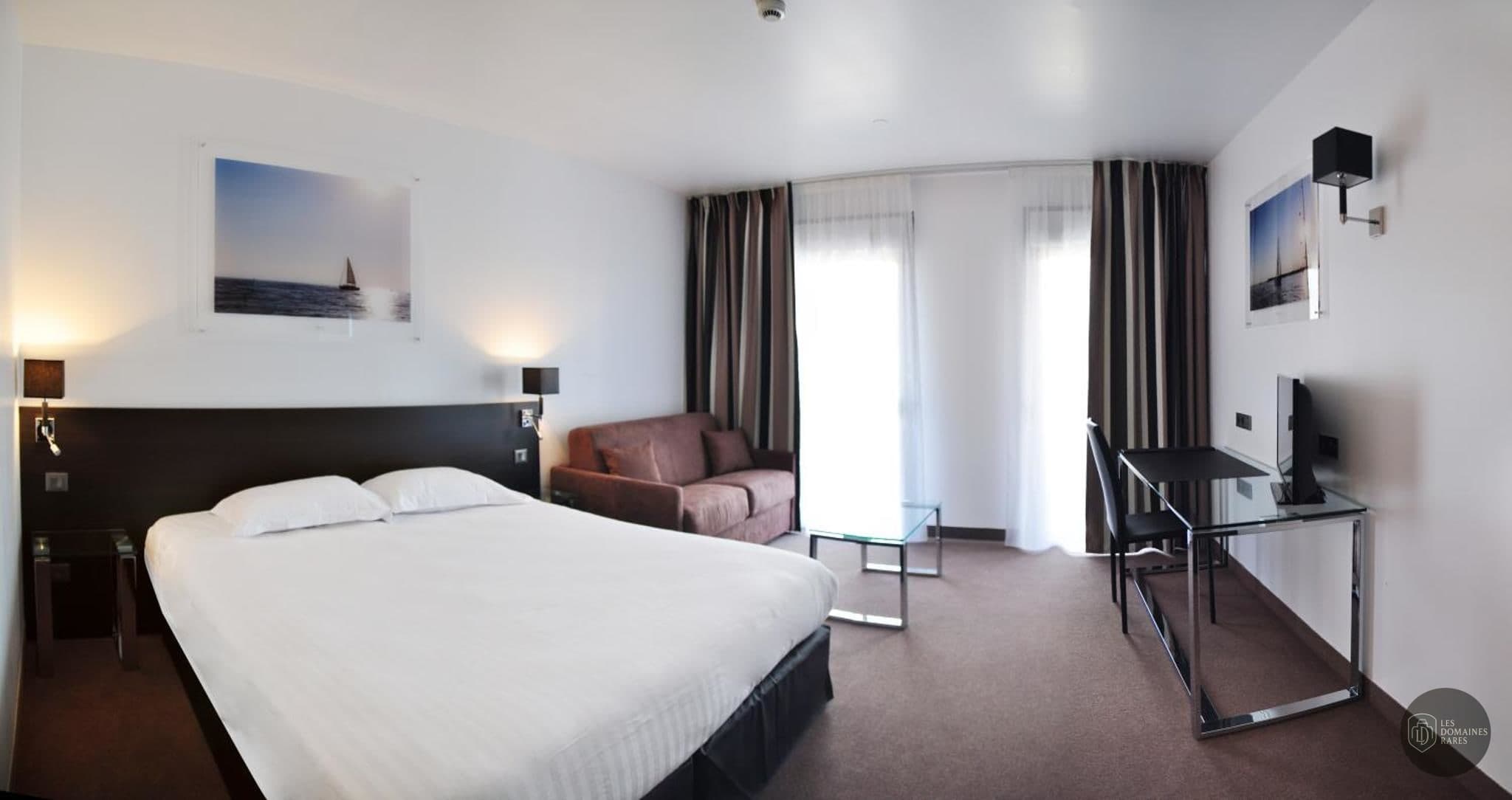 Chambre de l'hôtel Golden Tulip Pornic à Pornic en Pays de la Loire - séminaire pornic, france