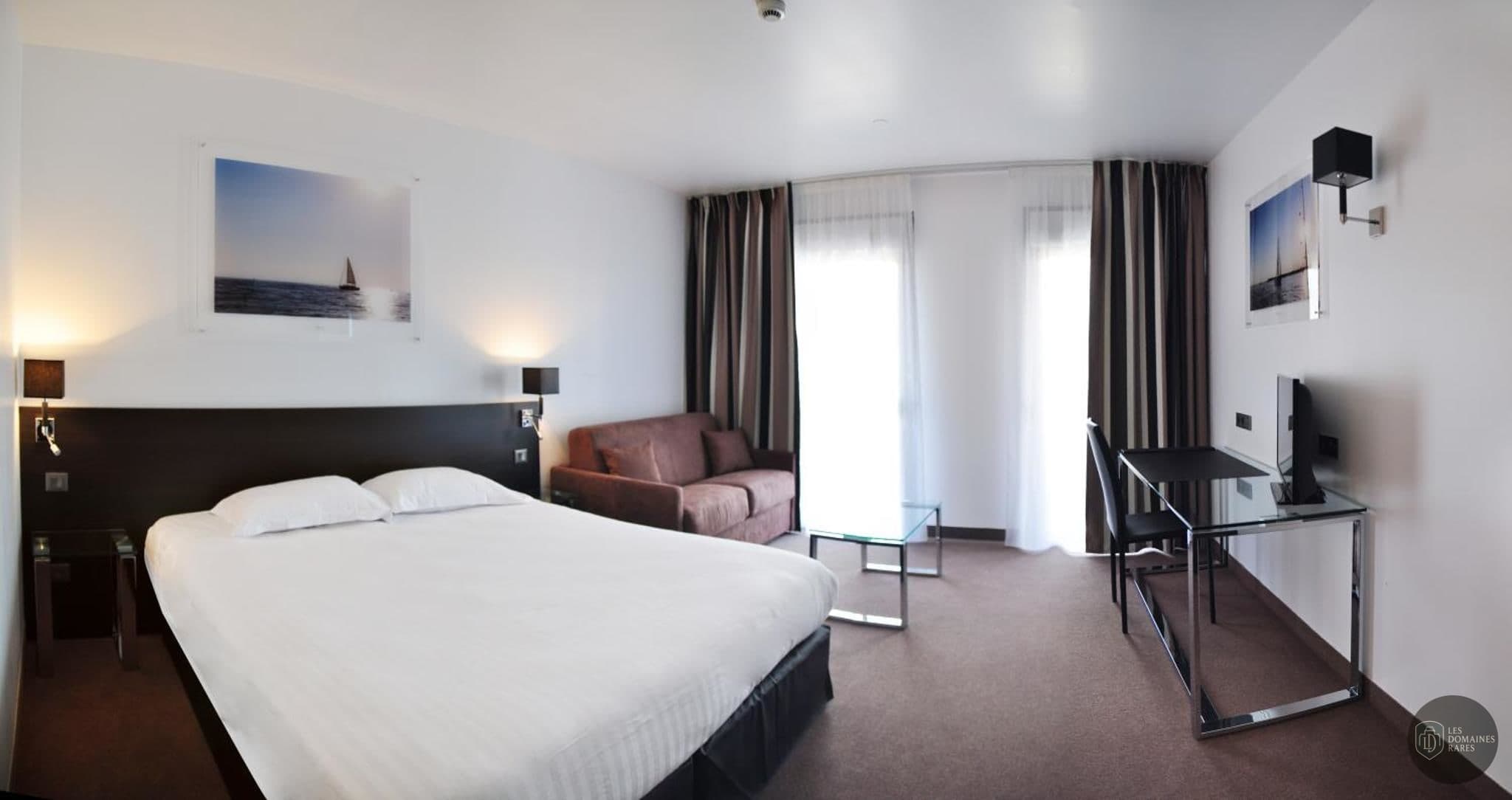 Chambre de l'hôtel Golden Tulip Pornic à Pornic en Pays de la Loire