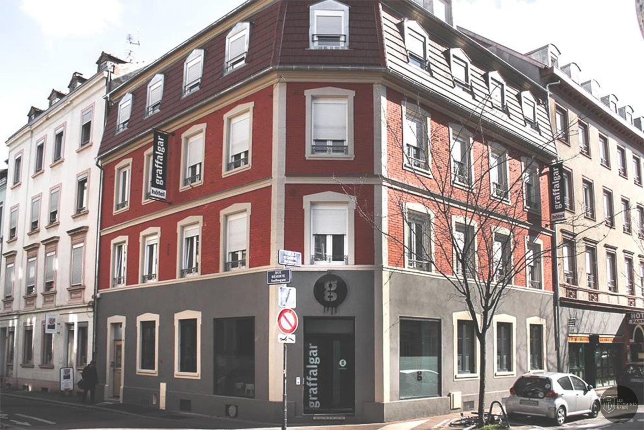 Vue extérieure du lieu Graffalgar à Strasbourg en Grand Est