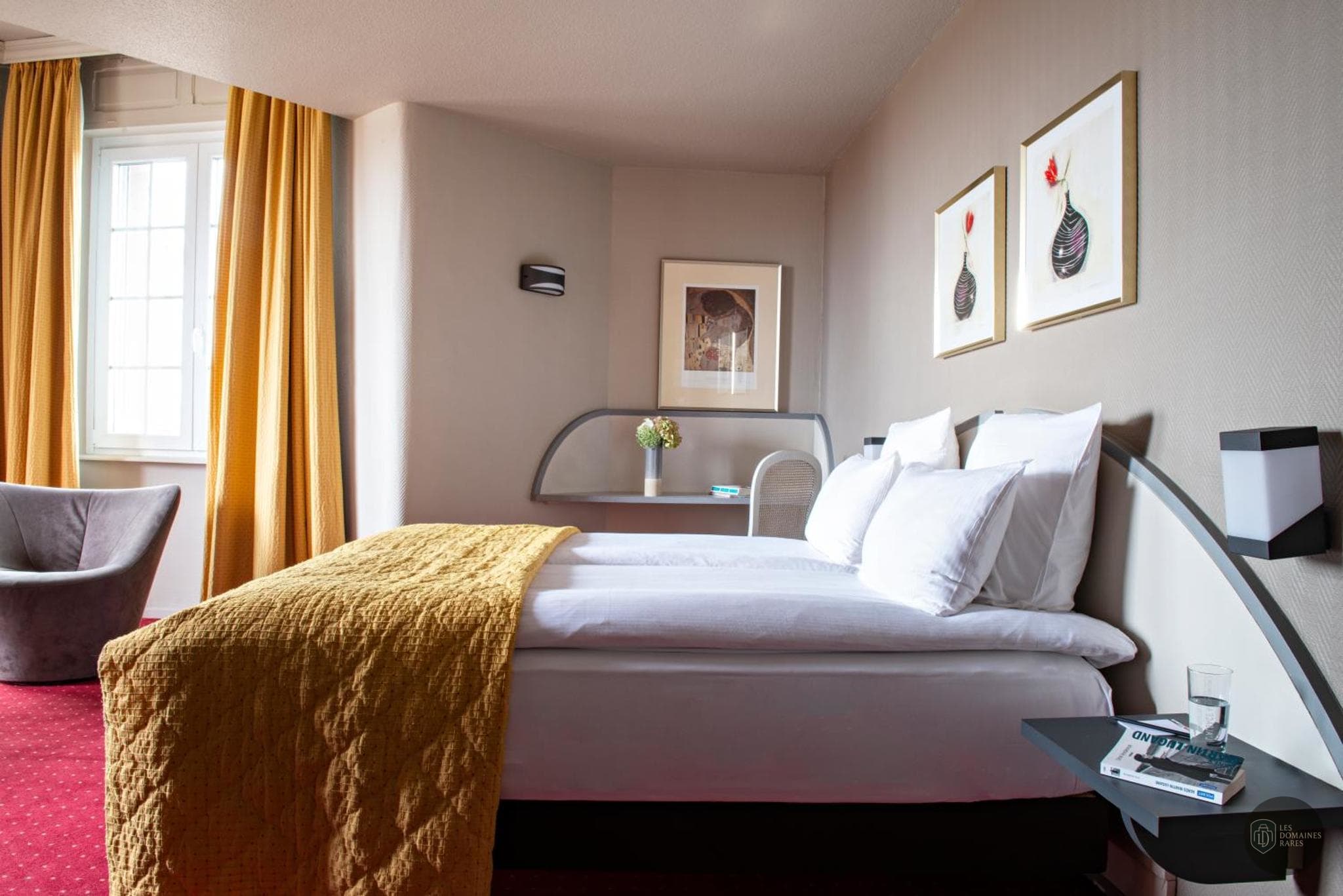Chambre de l'hôtel Grand Hôtel Bristol à Colmar en Grand Est - séminaire haut-rhin (68)