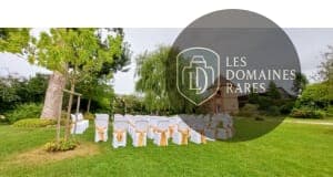 Vue extérieure du lieu Grange de Rouville à Hébécourt en Normandie