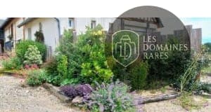 Vue extérieure du lieu Grange de Rouville à Hébécourt en Normandie