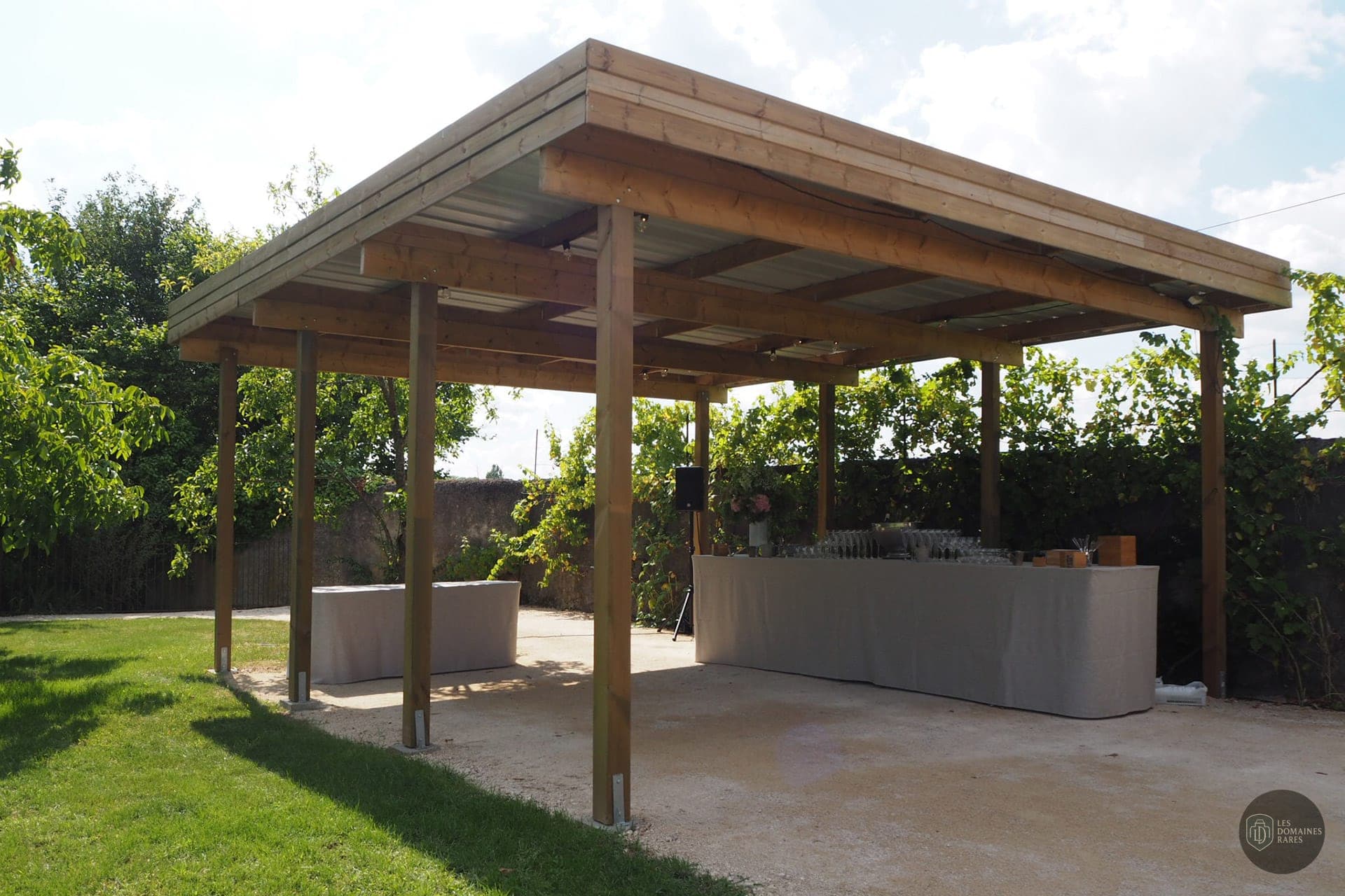 Vue extérieure du lieu Grange des Barres à Noizay en Centre-Val de Loire