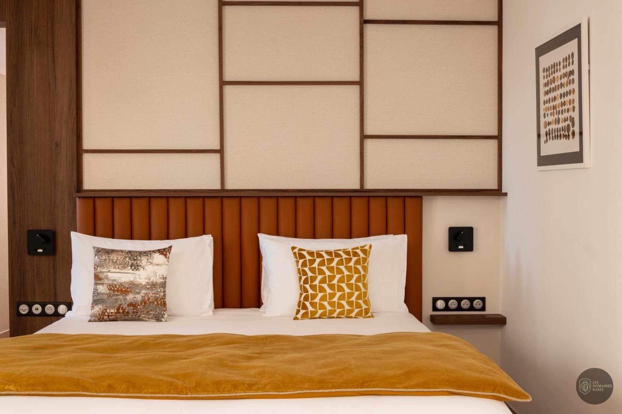 Chambre de l'hôtel Hôtel 56 à Bordeaux en Nouvelle-Aquitaine - séminaire gironde