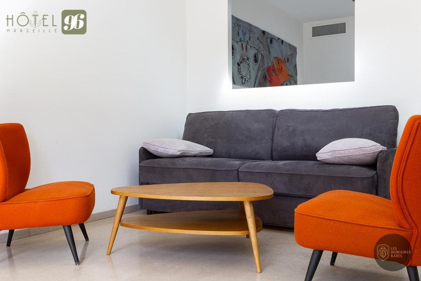 Espace intérieur de l'hôtel Hôtel 96 à Marseille en Provence-Alpes-Côte d'Azur