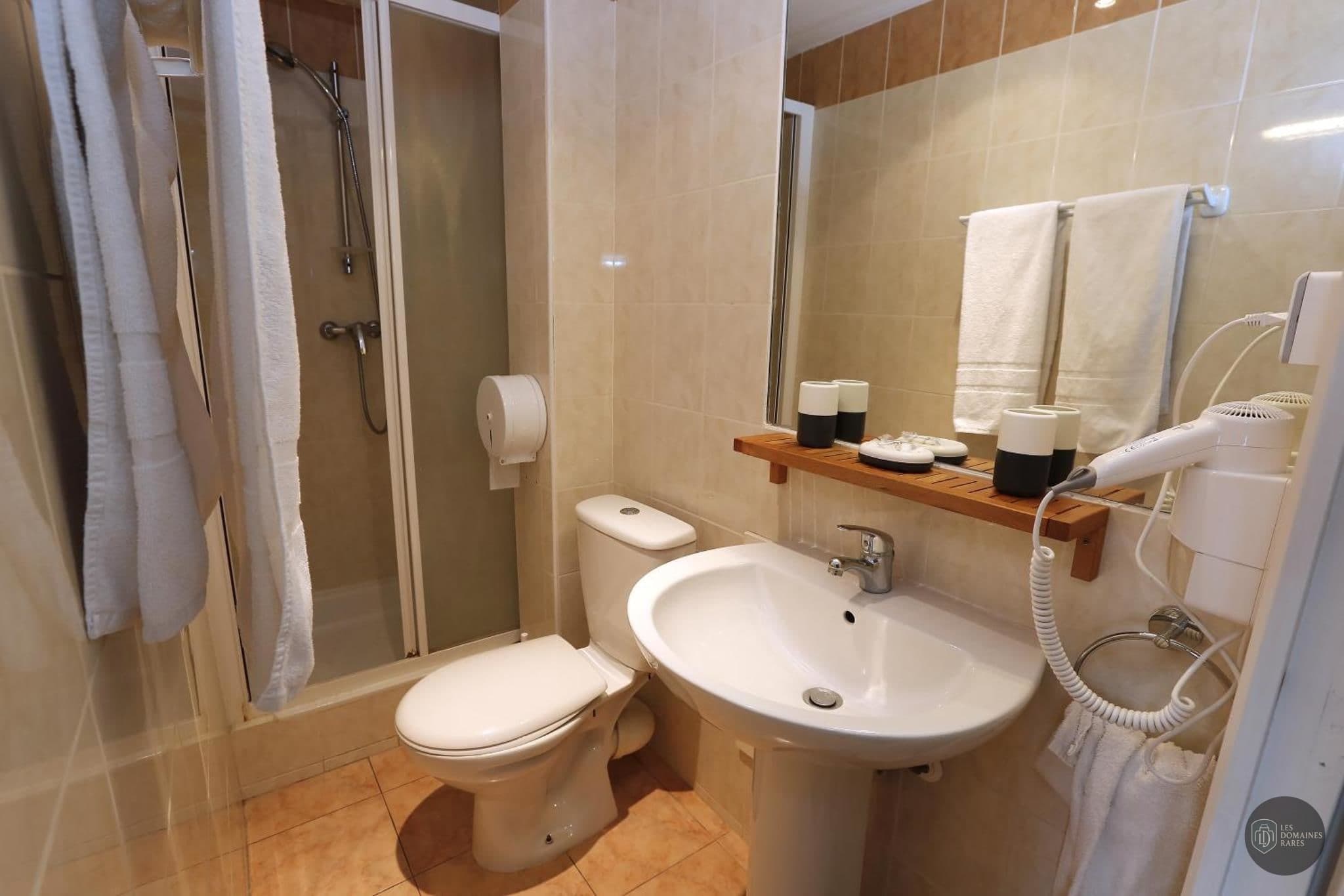 Salle de bain de l'hôtel Hôtel Alizé en Auvergne-Rhône-Alpes