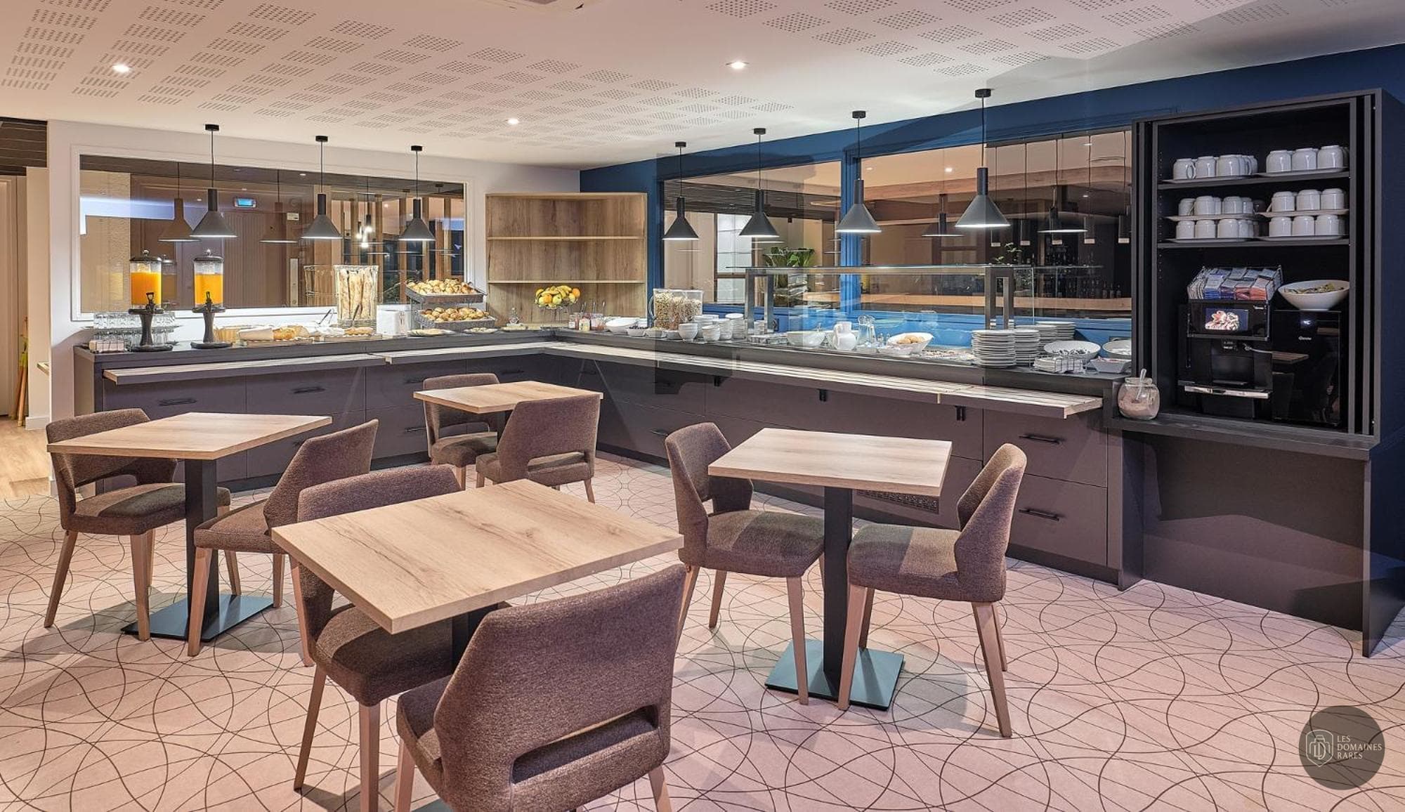 Restaurant de l'hôtel Hôtel Aloé à Les en Pays de la Loire