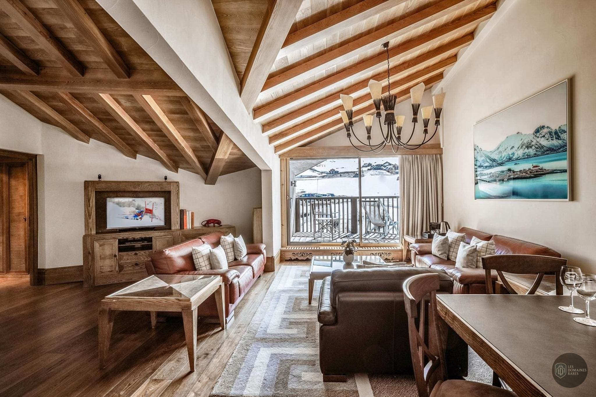 Vue extérieure de l'hôtel Hôtel Annapurna à Courchevel en Auvergne-Rhône-Alpes