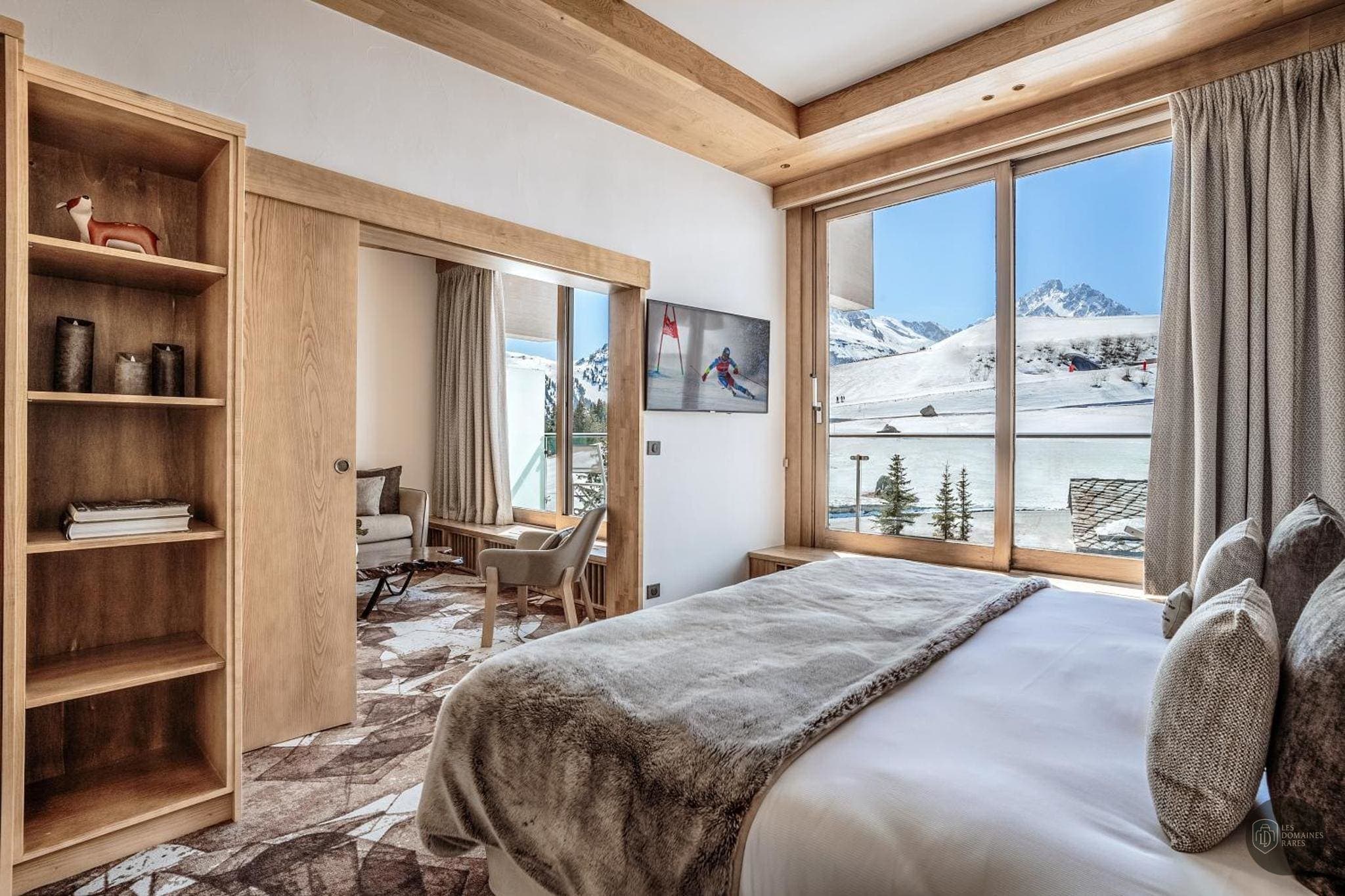 Vue extérieure de l'hôtel Hôtel Annapurna à Courchevel en Auvergne-Rhône-Alpes