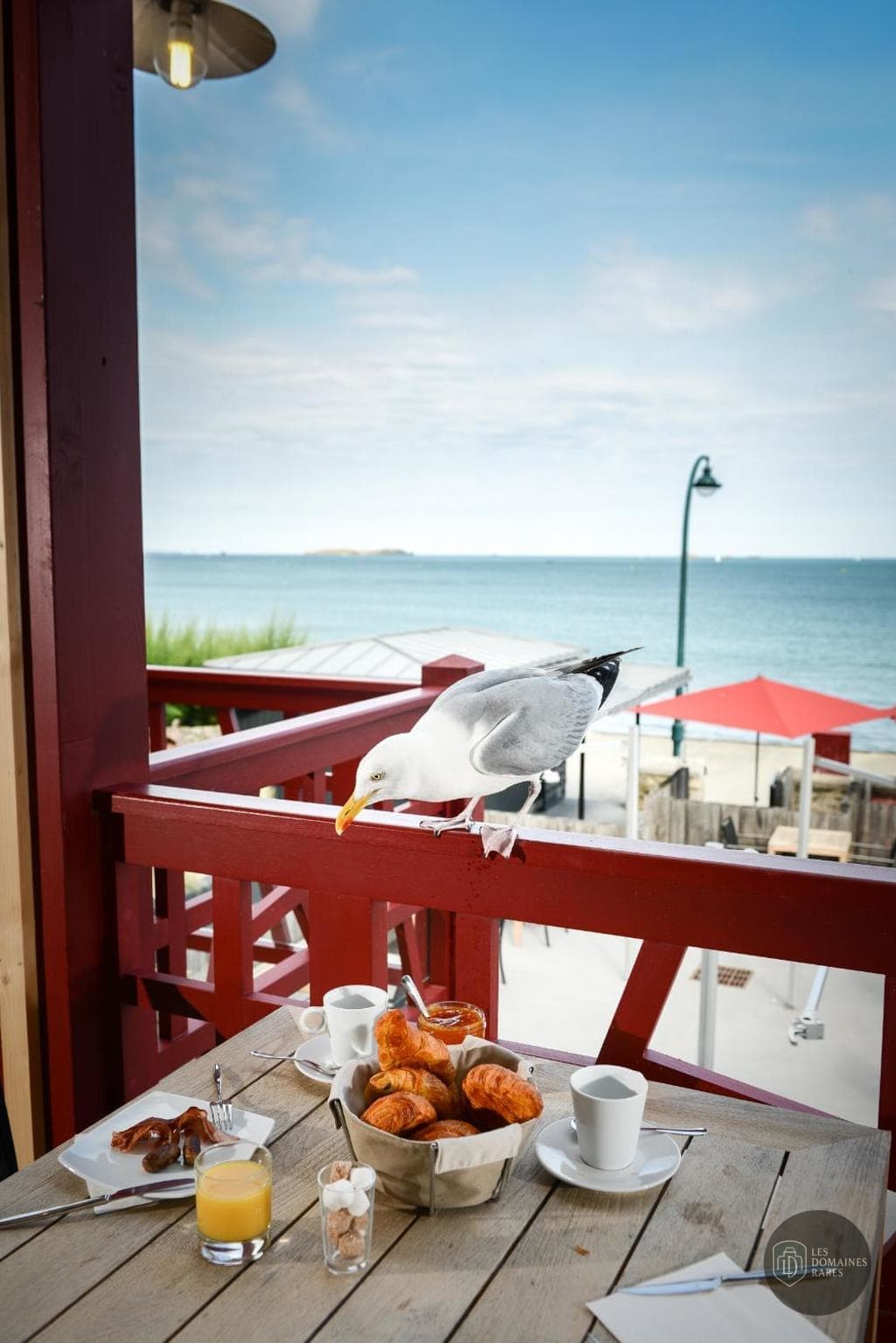 Vue extérieure de l'hôtel Hôtel Ar Iniz en Bretagne