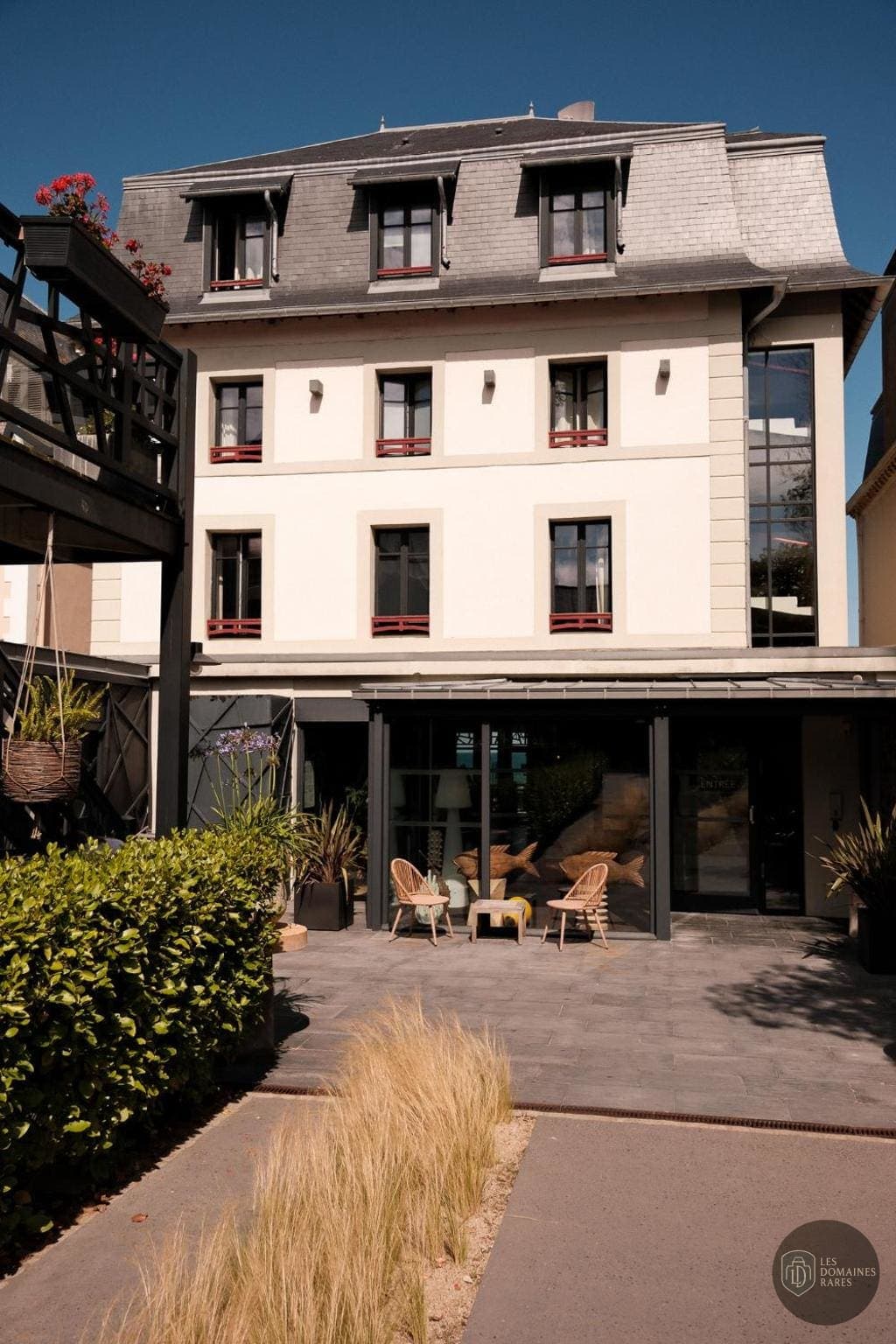 Vue extérieure de l'hôtel Hôtel Ar Iniz en Bretagne