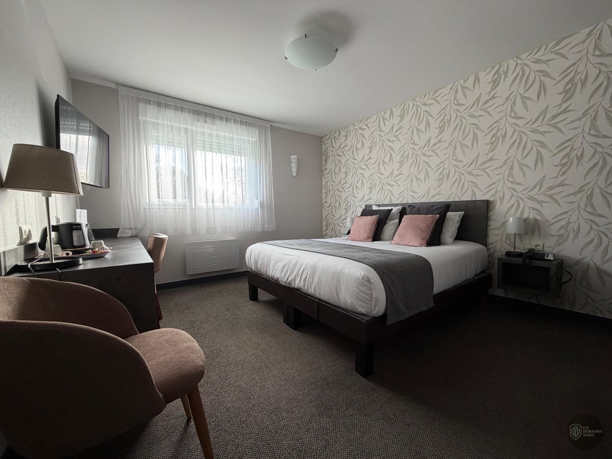 Chambre de l'hôtel Hôtel Arcadia à Lannion en Bretagne