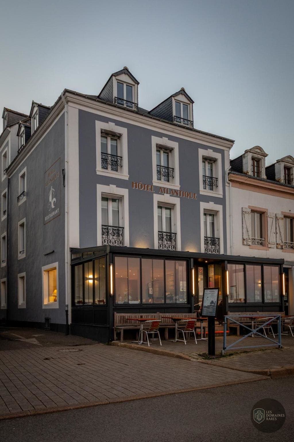 Restaurant de l'hôtel Hôtel Atlantique à Le en Bretagne - séminaire morbihan (56)