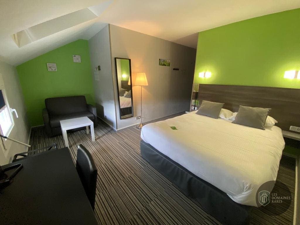 Chambre de l'hôtel Hôtel Bagatelle en Grand Est - séminaire meurthe-et-moselle (54)