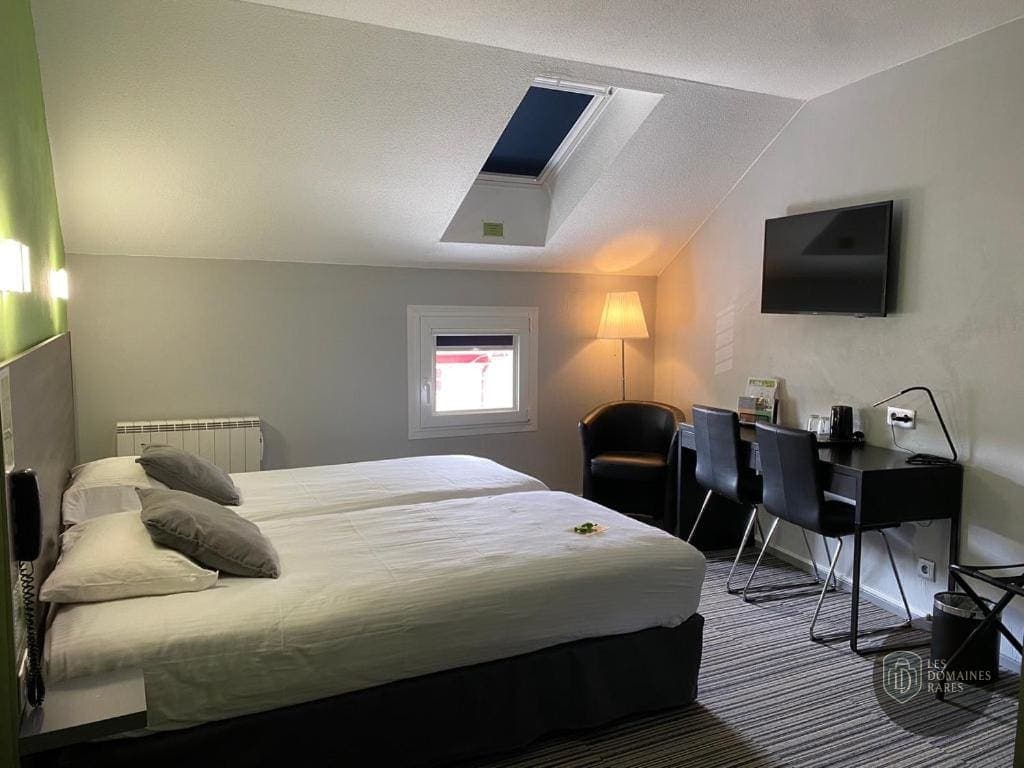 Chambre de l'hôtel Hôtel Bagatelle en Grand Est