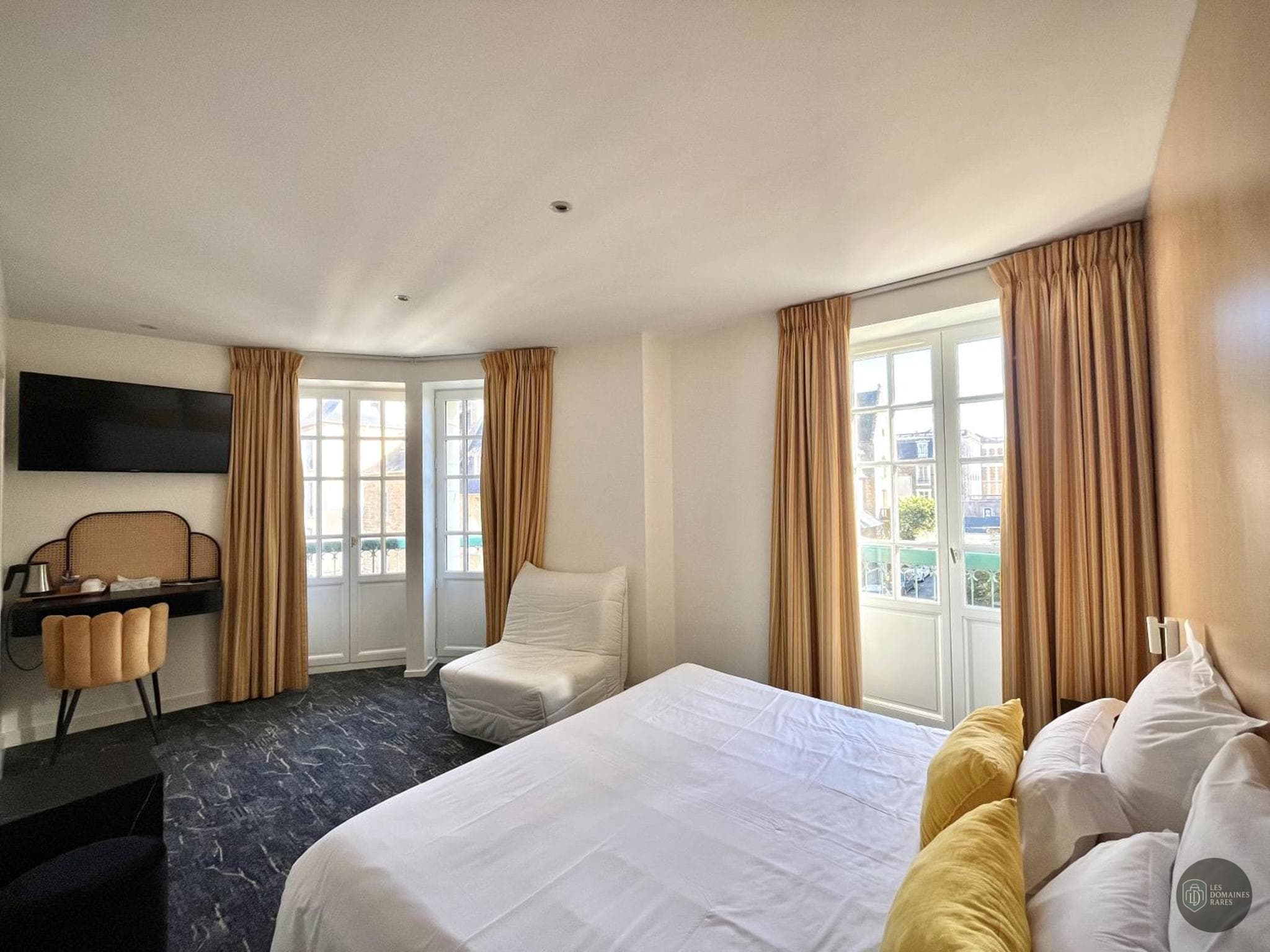 Chambre de l'hôtel Hôtel Balmoral à Paris en Île-de-France - séminaire paris