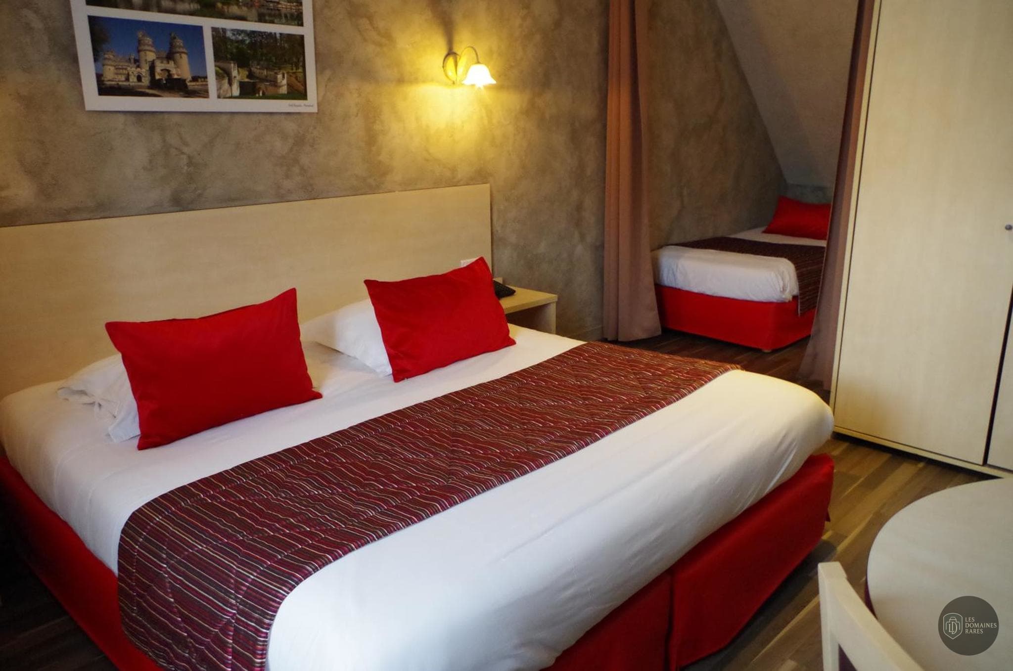 Chambre de l'hôtel Hôtel Beaudon à Pierrefonds en Hauts-de-France