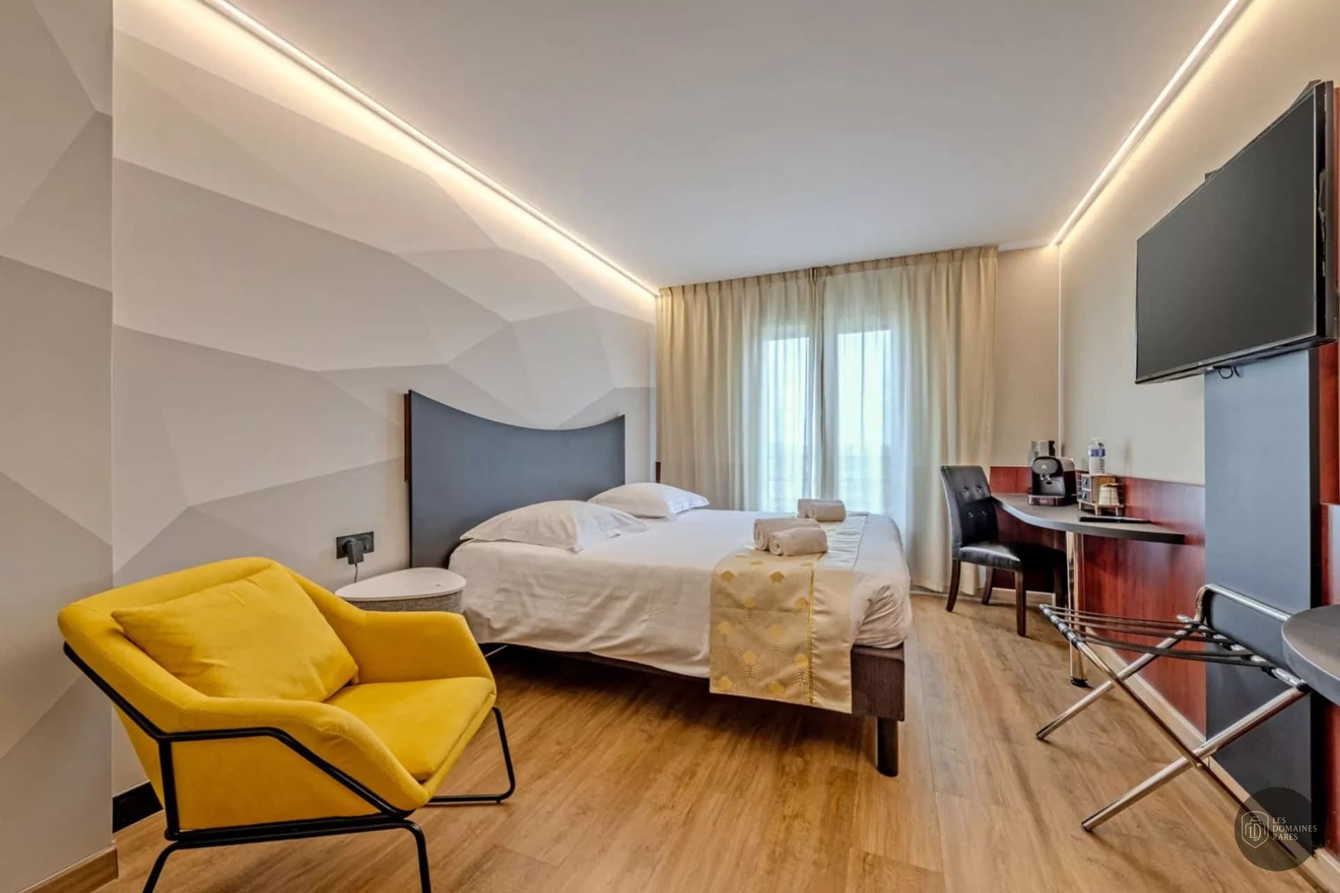 Chambre de l'hôtel Hôtel Center Brest en Bretagne