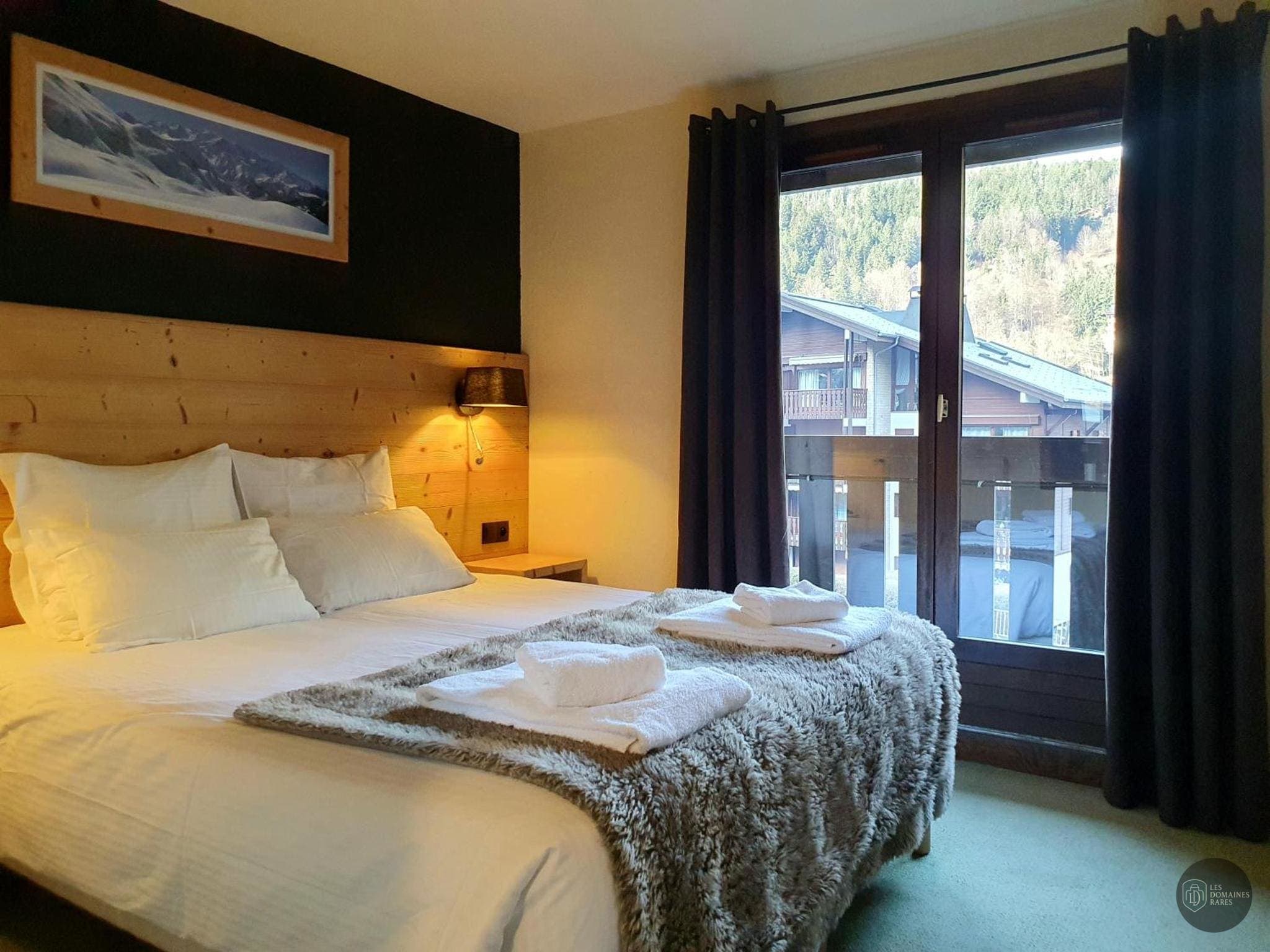 Chambre de l'hôtel Hôtel Chalet du Bois à Les en Auvergne-Rhône-Alpes