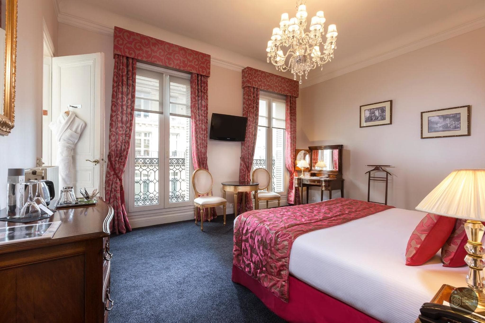 Chambre de l'hôtel Hôtel Claridge en Île-de-France