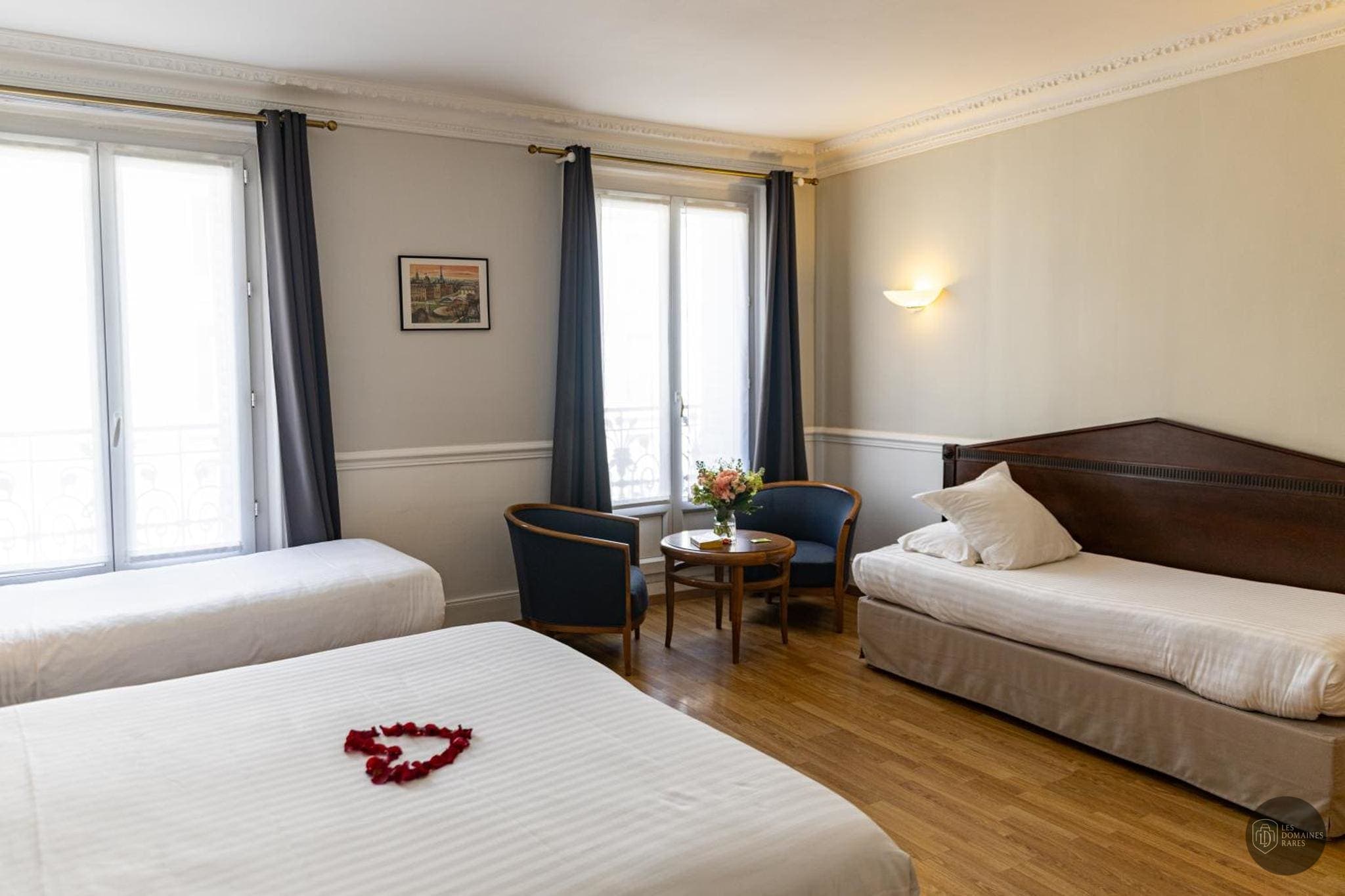 Chambre de l'hôtel Hôtel Claude Bernard à Paris en Île-de-France - séminaire paris