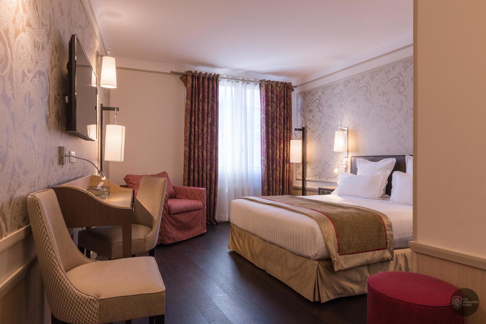 Chambre de l'hôtel Hôtel Crystal à Erstein en Grand Est - séminaire bas-rhin (67)