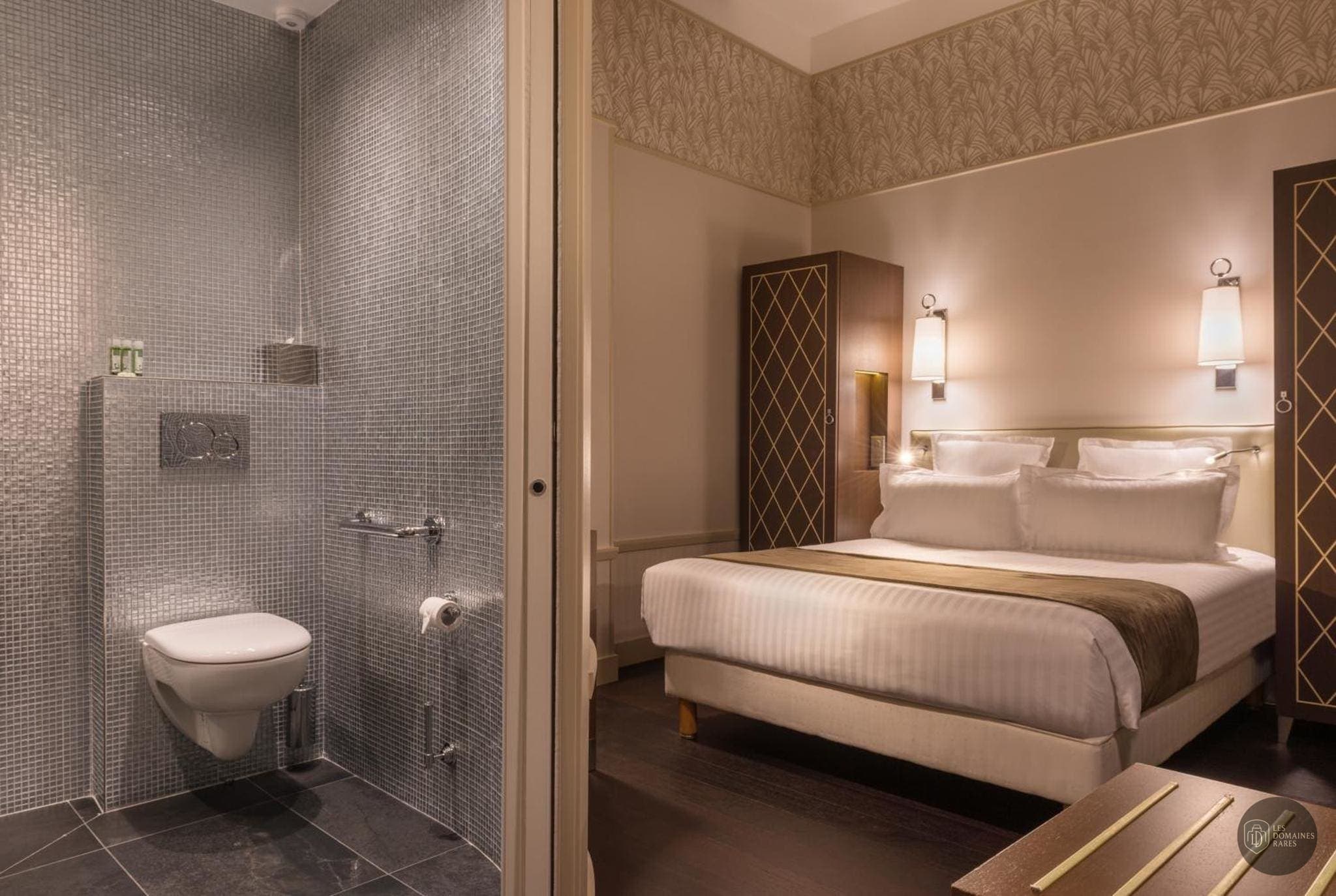 Chambre de l'hôtel Hôtel Crystal à Erstein en Grand Est
