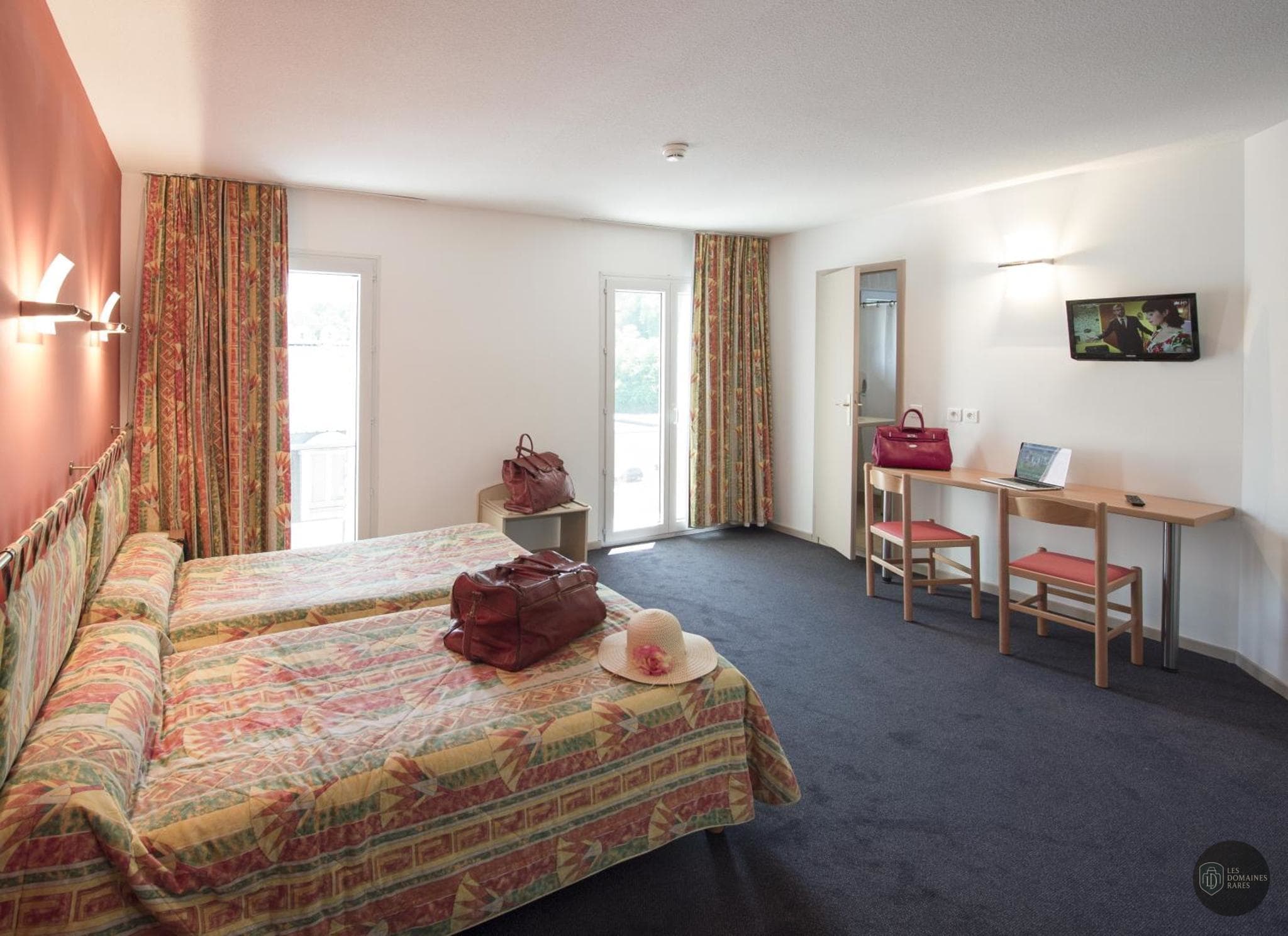 Chambre de l'hôtel Hôtel Esplanade Eden à Lourdes en Occitanie - séminaire hautes-pyrénées