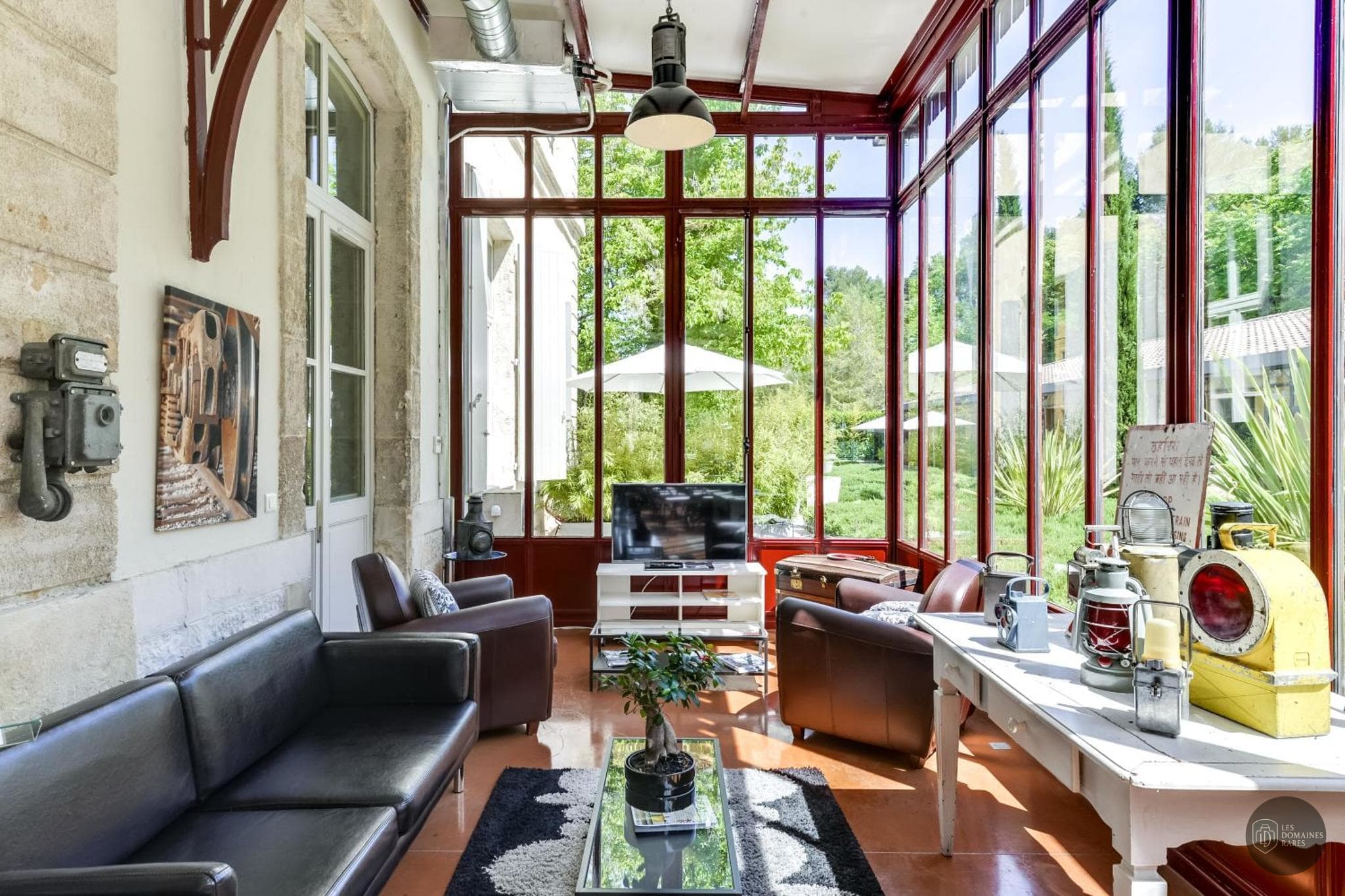 Espace intérieur de l'hôtel Hôtel Estelou à Sommières en Occitanie
