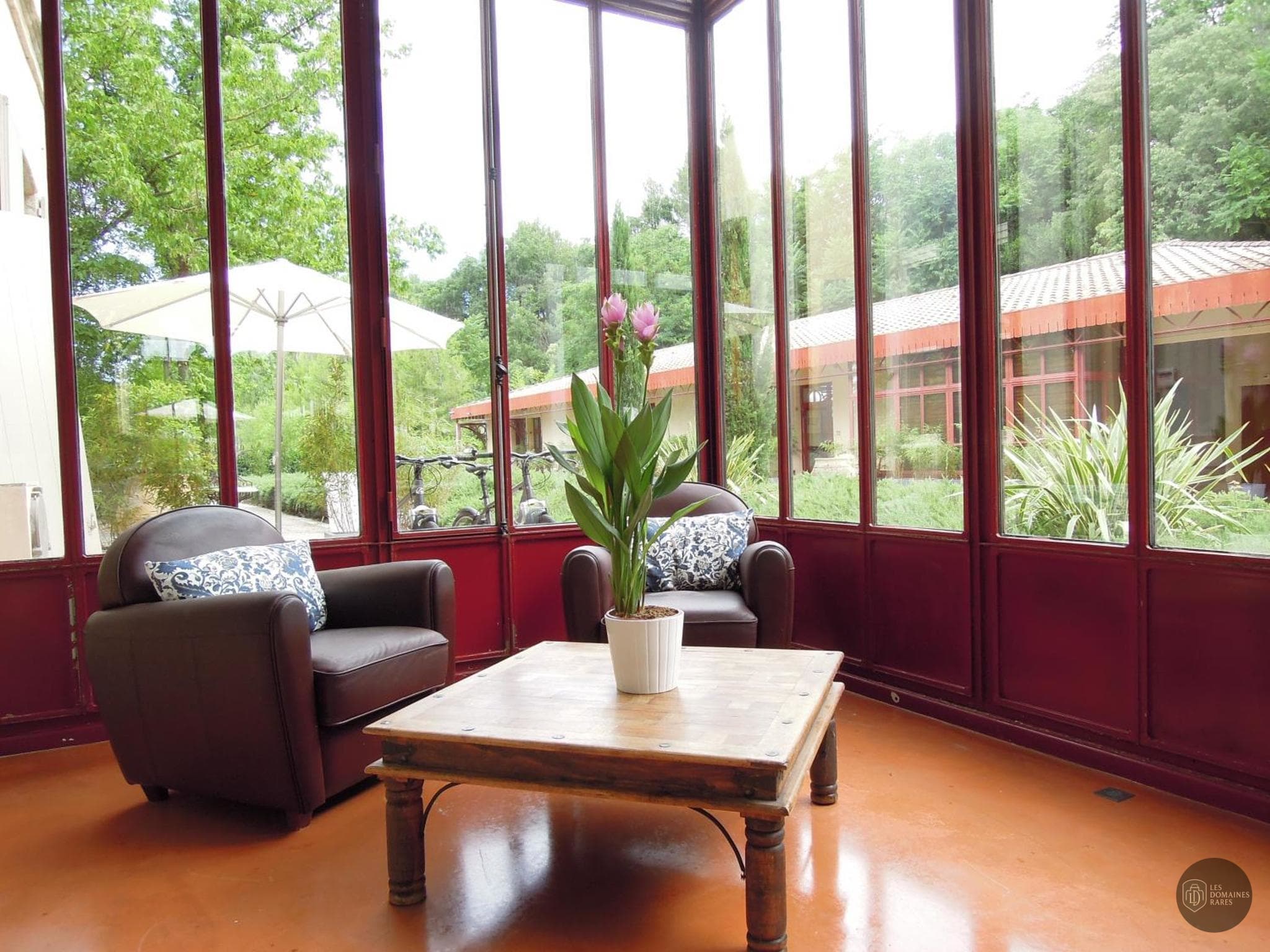 Espace intérieur de l'hôtel Hôtel Estelou à Sommières en Occitanie