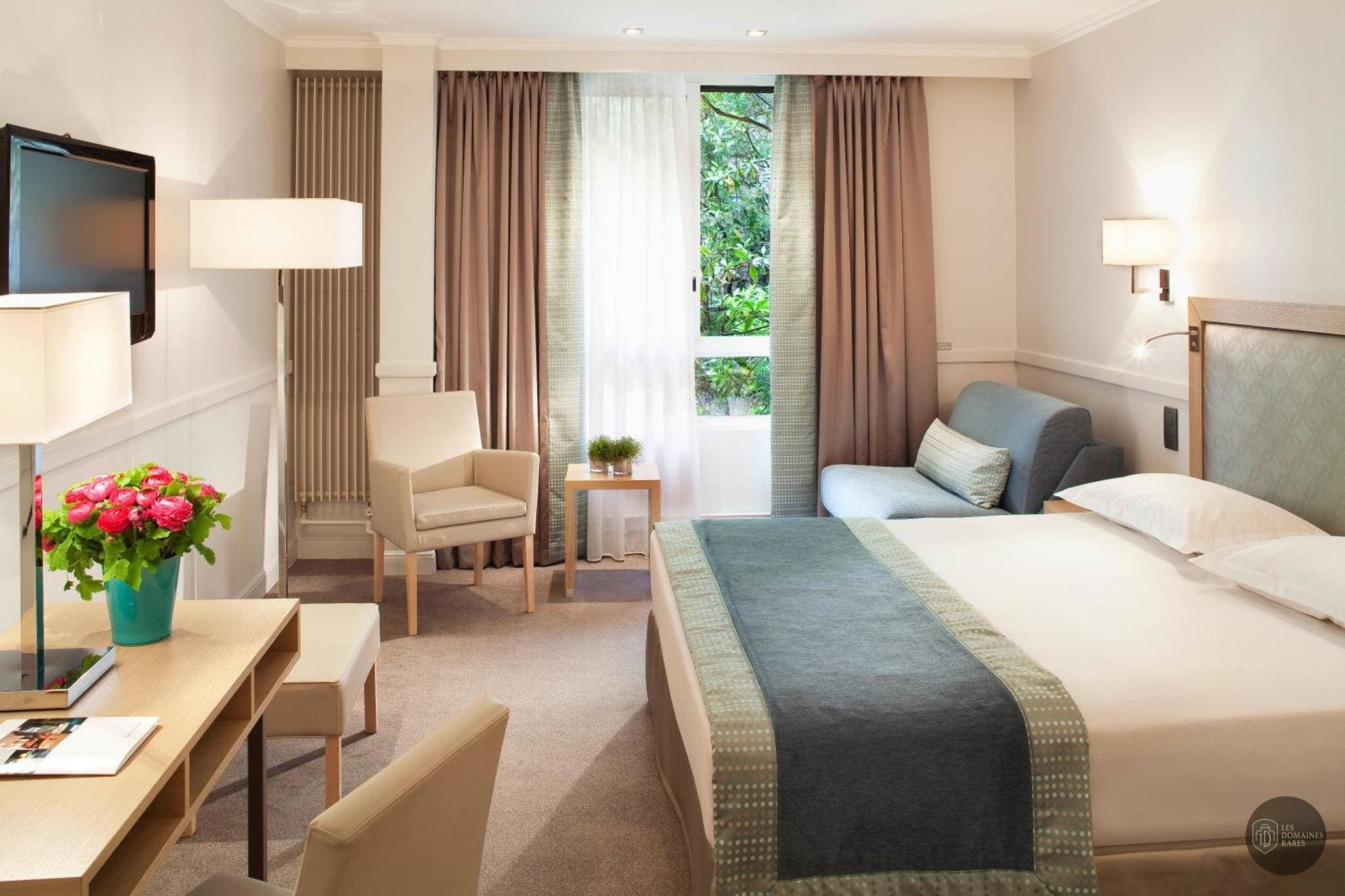 Chambre de l'hôtel Hôtel Floride Etoile à Paris en Île-de-France