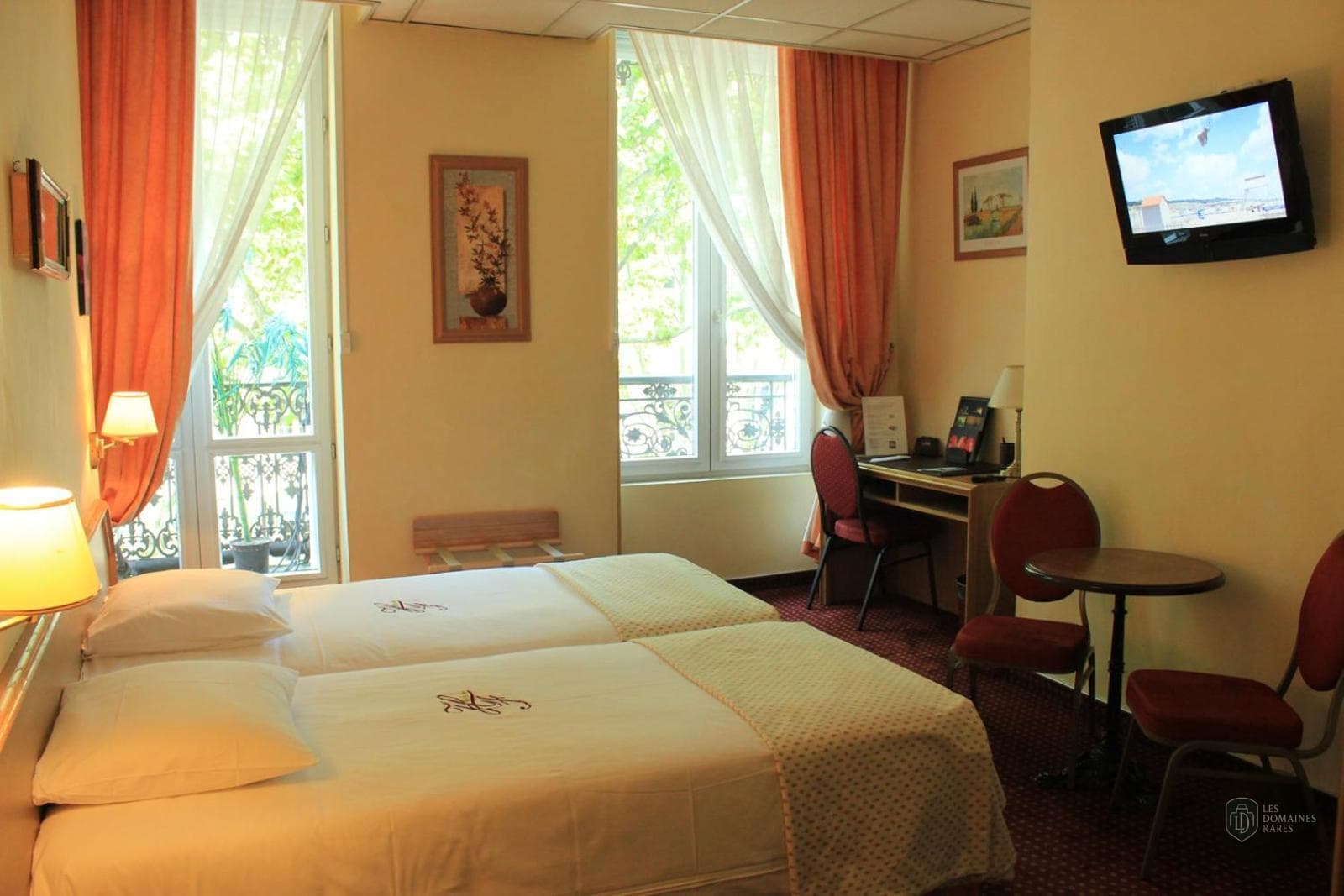 Chambre de l'hôtel Hôtel Foch à Tarbes en Occitanie