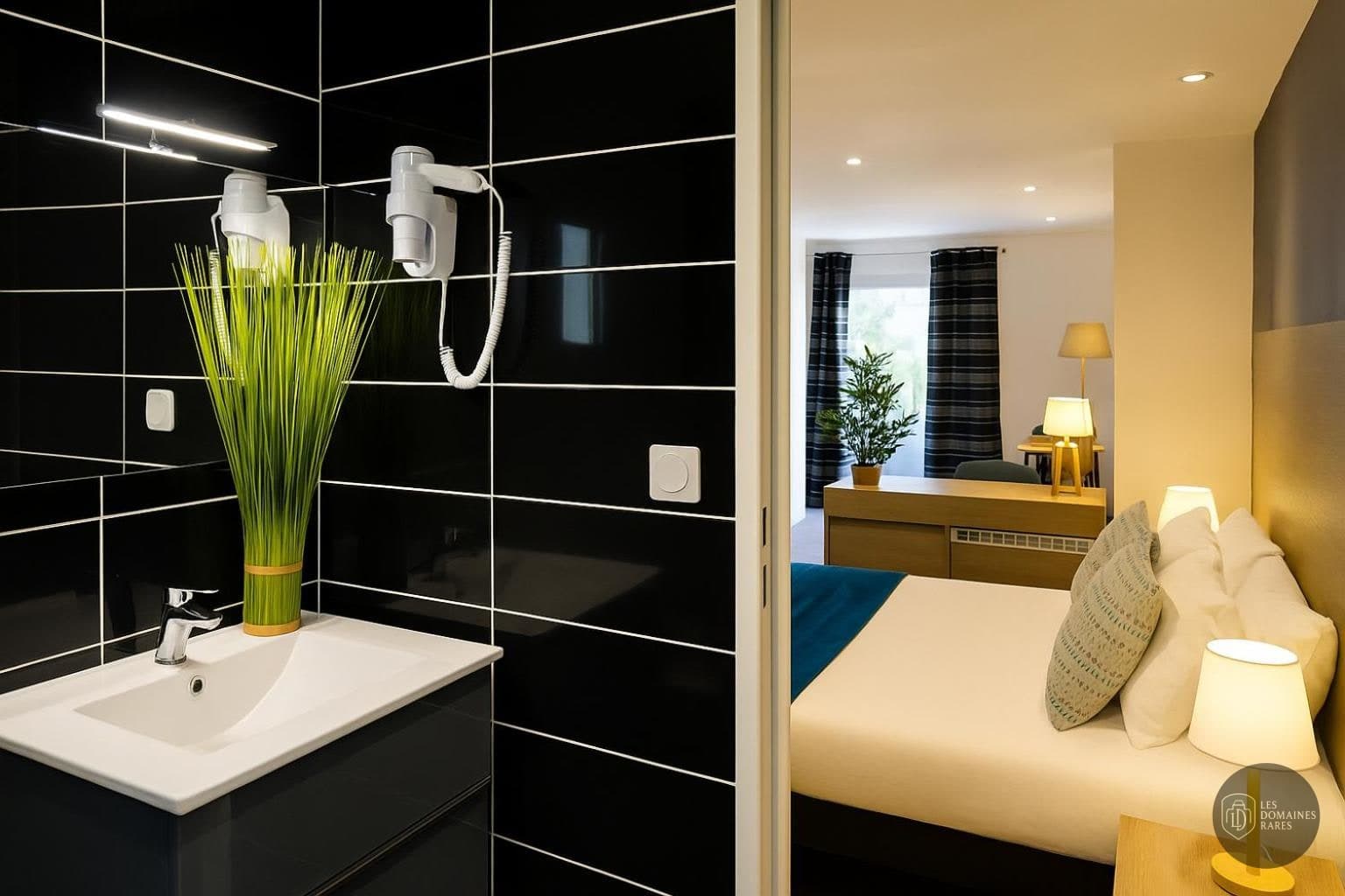 Chambre de l'hôtel Hôtel Gil de France à Cap en Occitanie