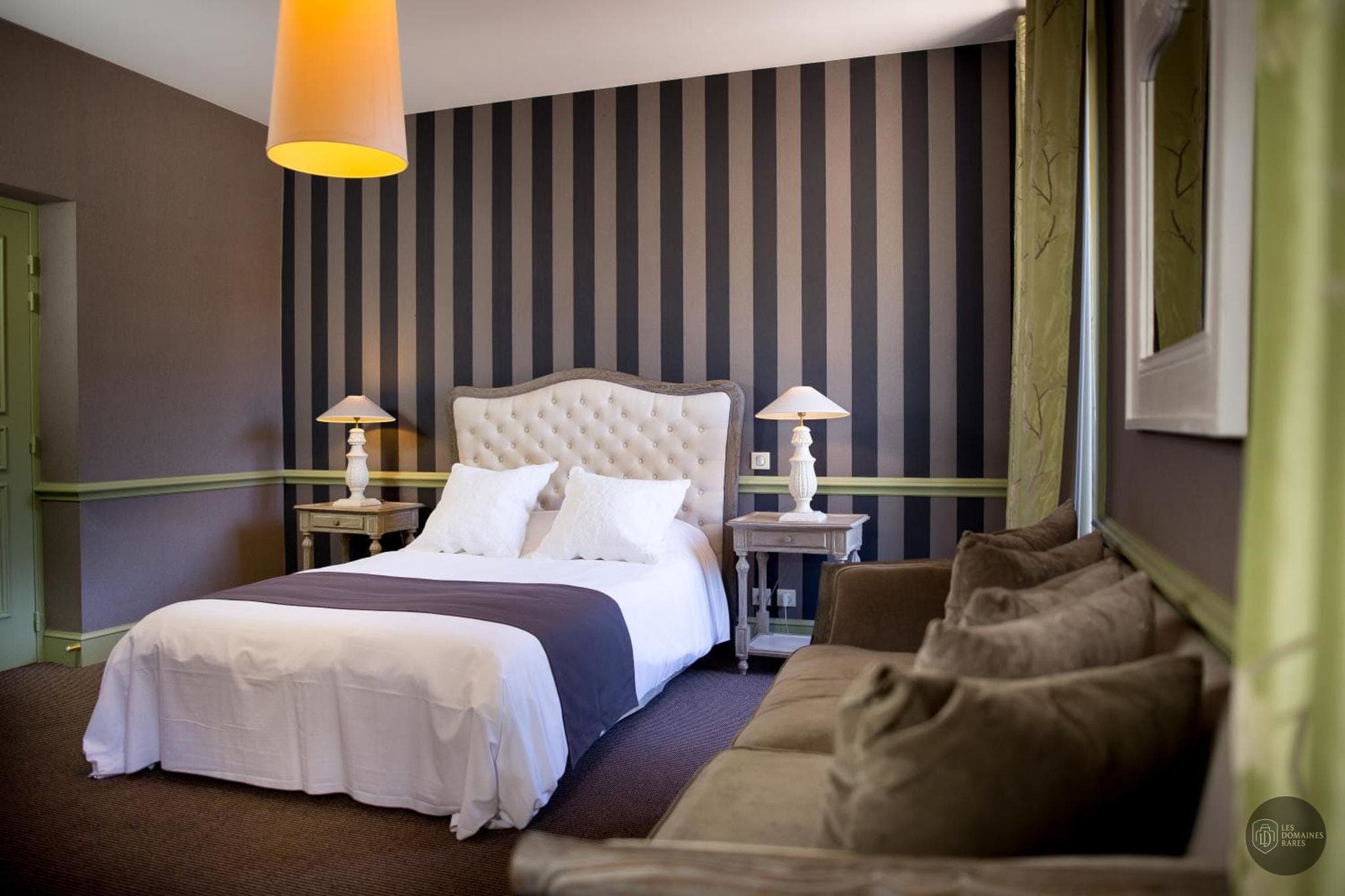 Chambre de l'hôtel Hôtel Helvie en Auvergne-Rhône-Alpes - séminaire ardèche