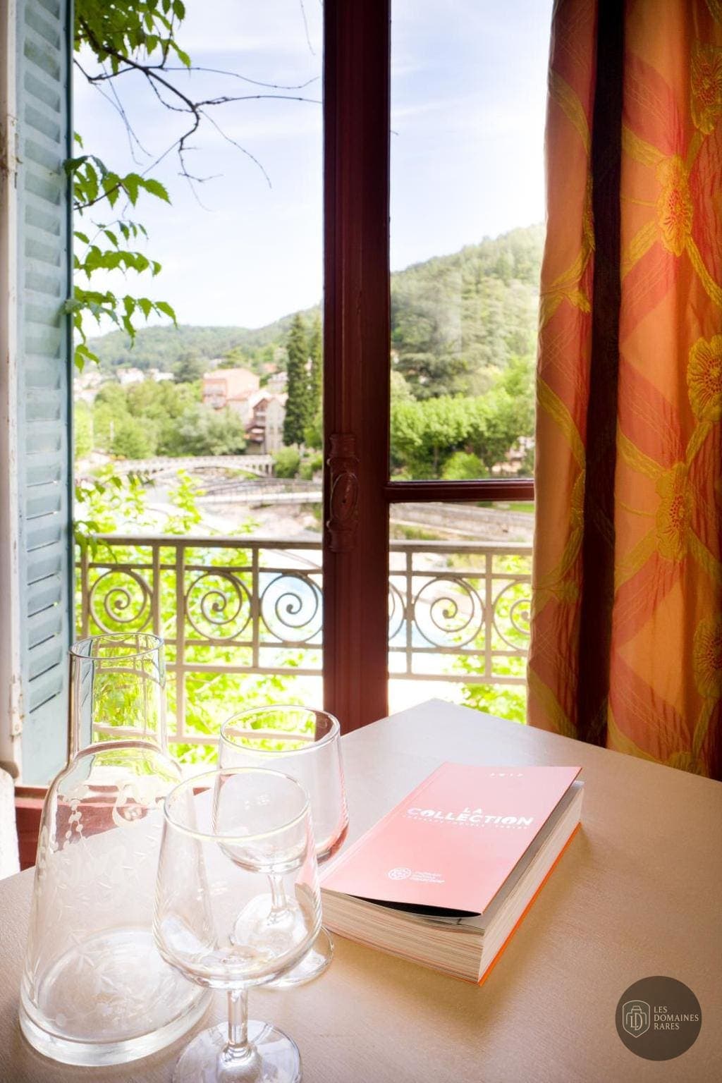 Restaurant de l'hôtel Hôtel Helvie en Auvergne-Rhône-Alpes - séminaire ardèche