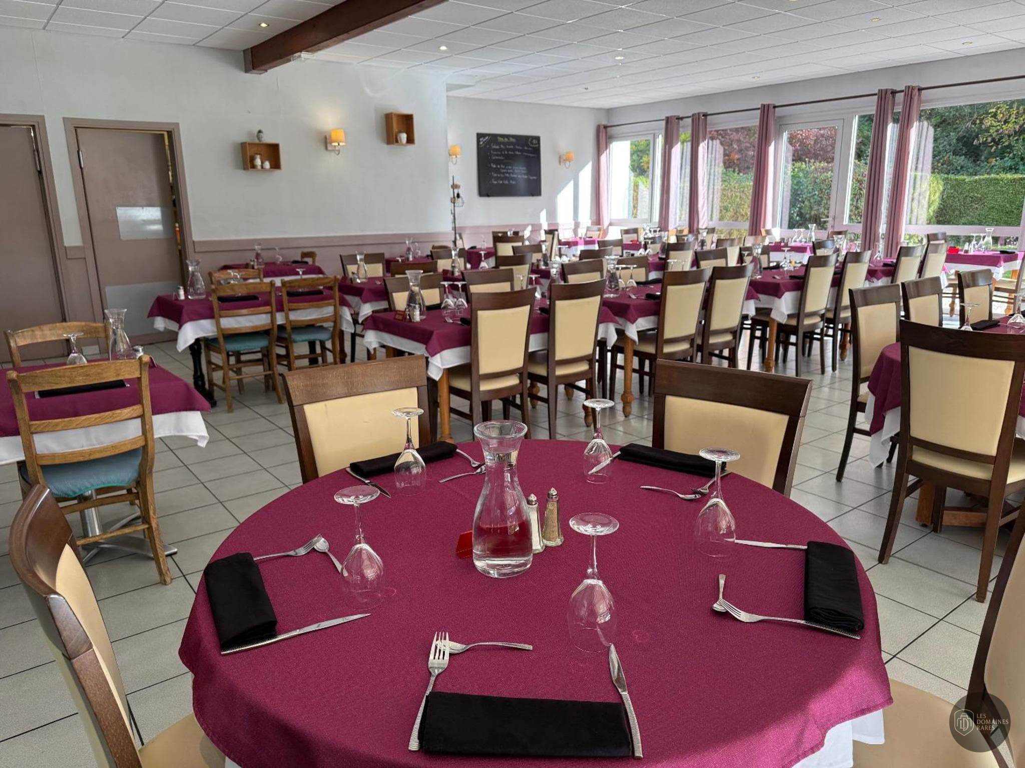 Restaurant de l'hôtel Hôtel Henri 4 à Rostrenen en Bretagne - séminaire rostrenen