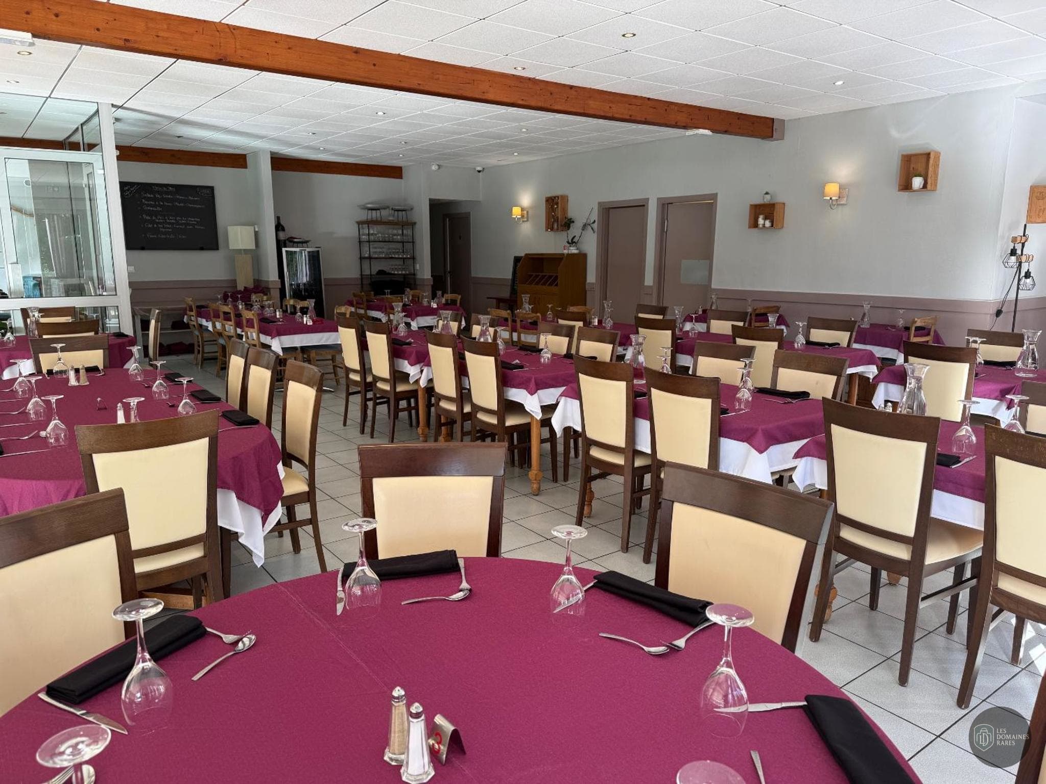 Restaurant de l'hôtel Hôtel Henri 4 à Rostrenen en Bretagne