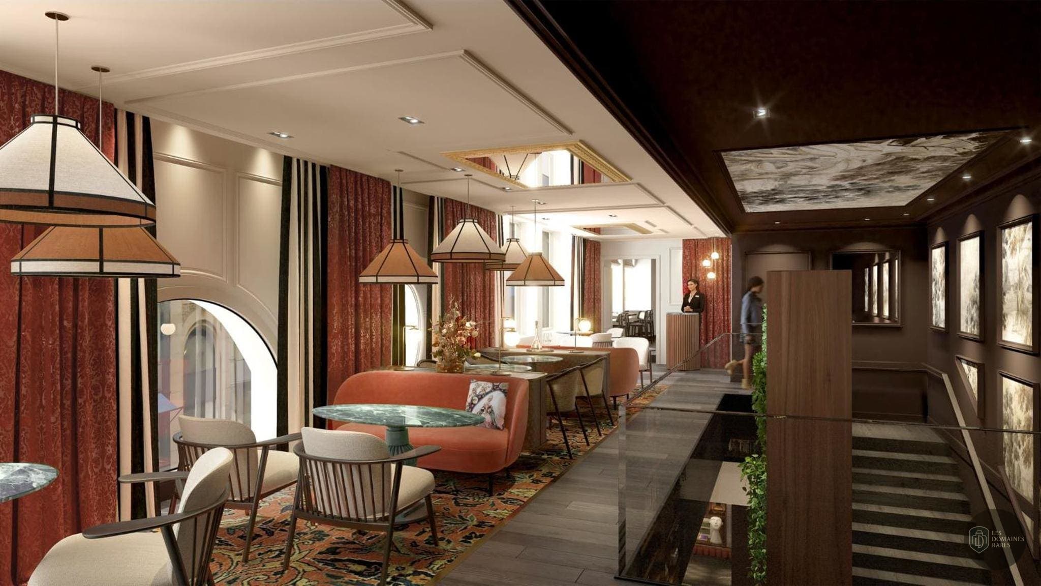 Espace intérieur de l'hôtel Hôtel Indigo à Paris en Île-de-France