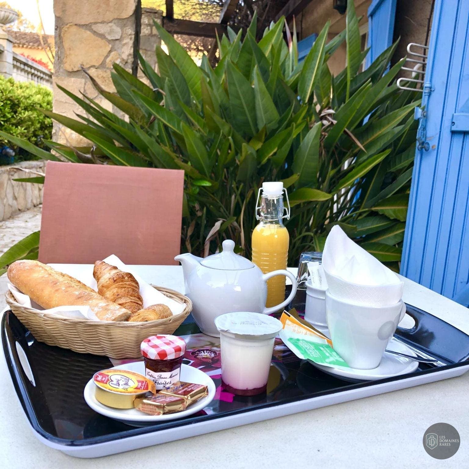 Restaurant de l'hôtel Hôtel Jas Neuf en Provence-Alpes-Côte d'Azur