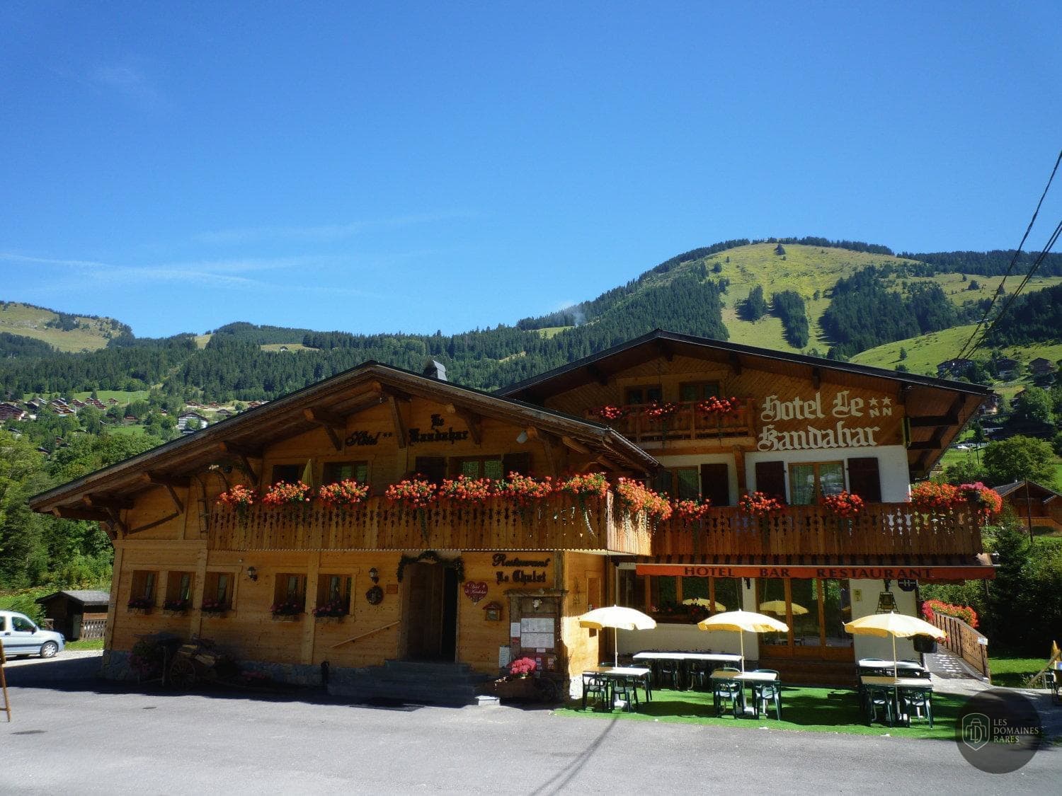 Vue extérieure de l'hôtel Hôtel Kandahar à Val en Auvergne-Rhône-Alpes