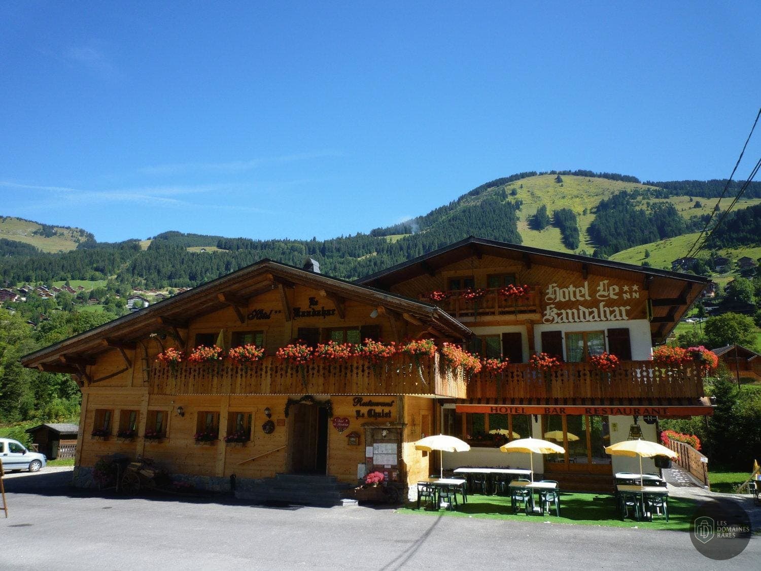 Vue extérieure de l'hôtel Hôtel Kandahar à Val en Auvergne-Rhône-Alpes