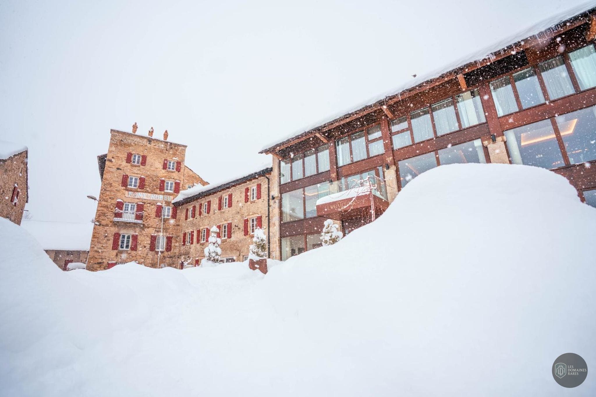 Vue de l'hôtel Hôtel L'Ermitage à Le en Auvergne-Rhône-Alpes