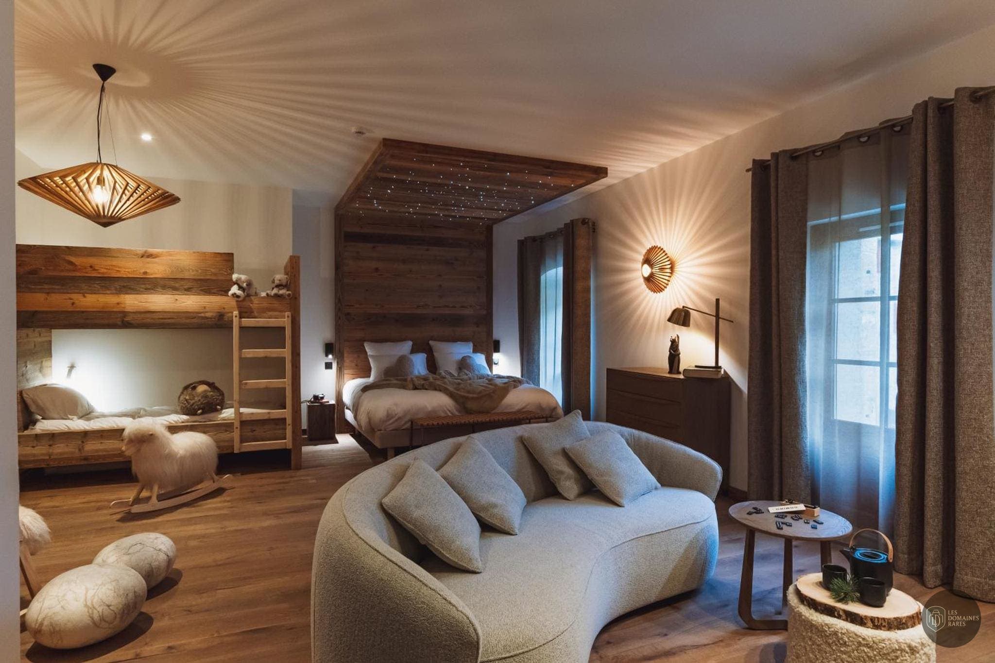 Espace intérieur de l'hôtel Hôtel L'Ermitage à Le en Auvergne-Rhône-Alpes