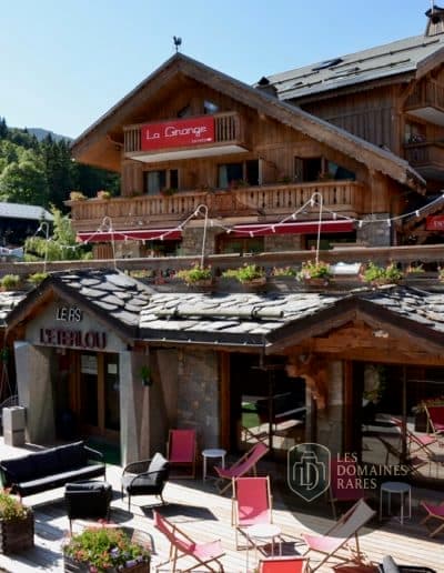Vue extérieure de l'hôtel Hôtel L'Eterlou à Méribel en Auvergne-Rhône-Alpes