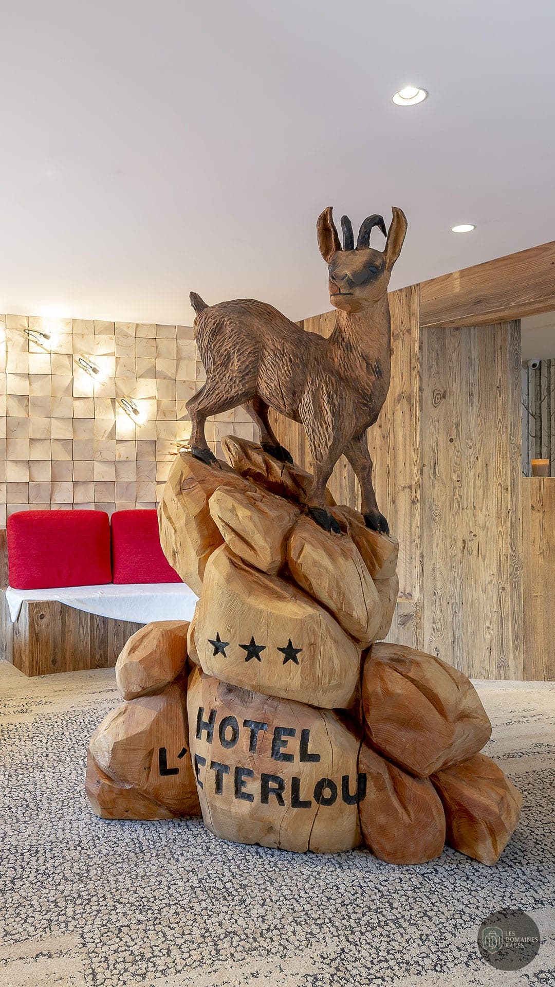 Espace intérieur de l'hôtel Hôtel L'Eterlou à Méribel en Auvergne-Rhône-Alpes