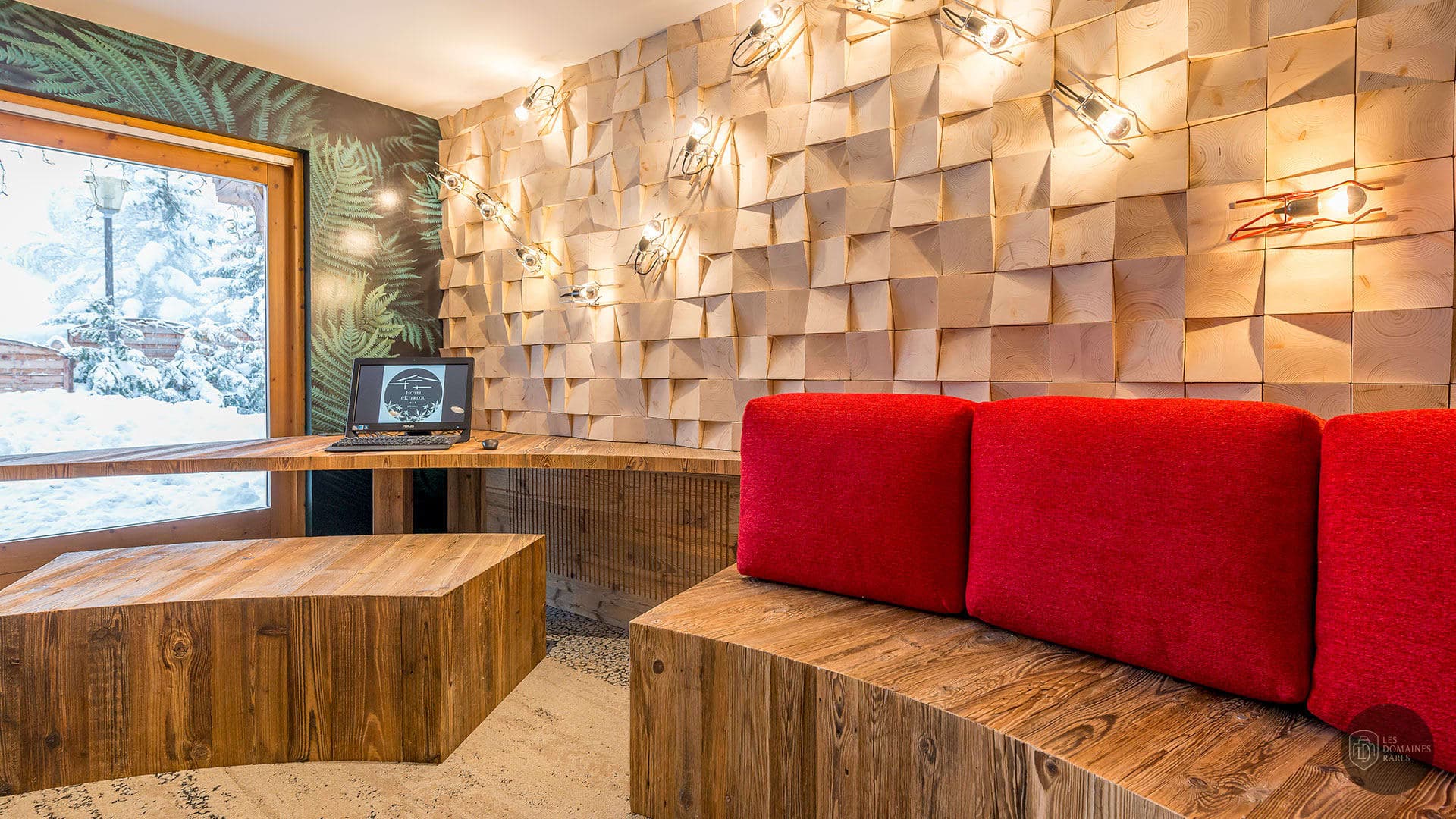 Espace intérieur de l'hôtel Hôtel L'Eterlou à Méribel en Auvergne-Rhône-Alpes