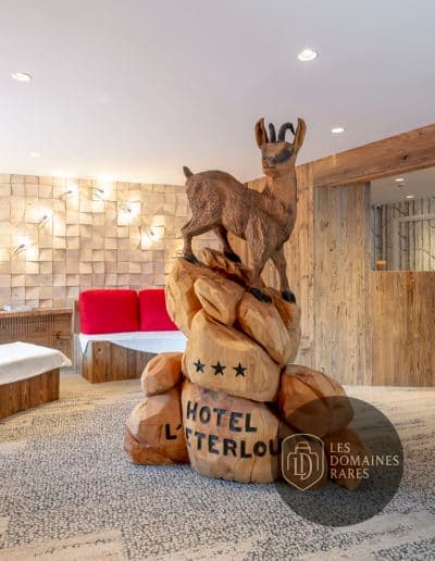 Espace intérieur de l'hôtel Hôtel L'Eterlou à Méribel en Auvergne-Rhône-Alpes